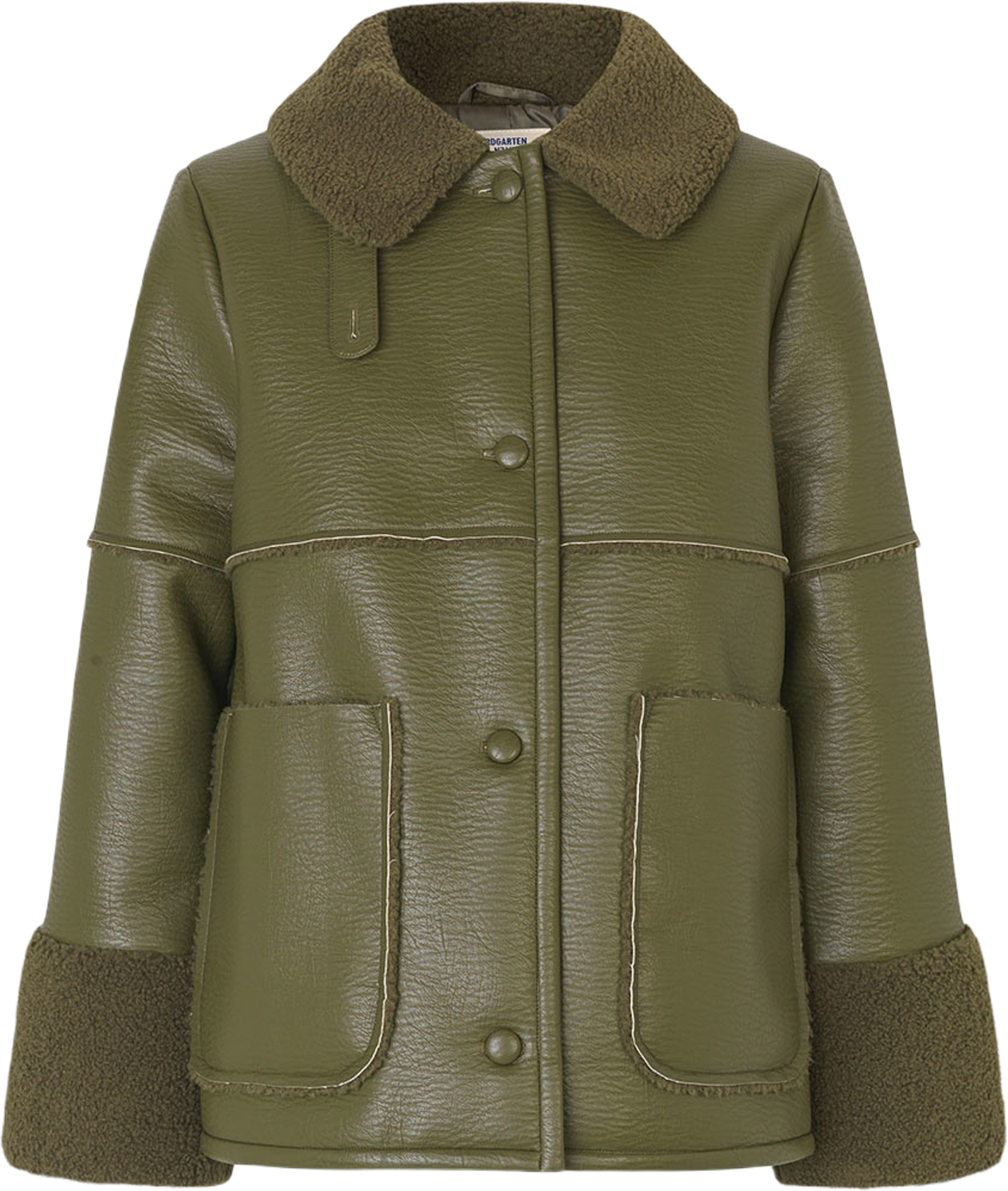 BIRDIE Outerwear jacket, från Baum und Pferdgarten, i färgen Ivy Green.