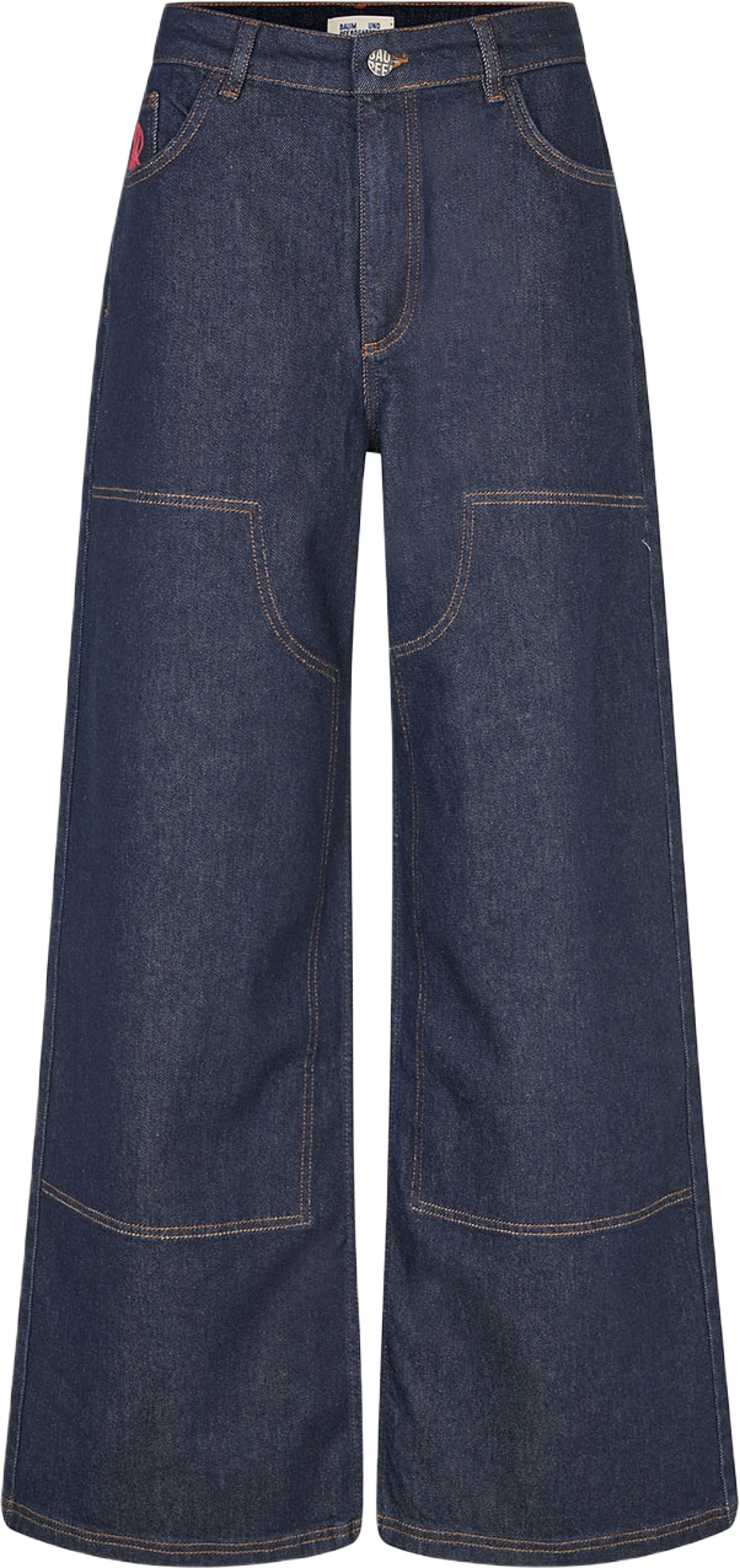 NAMRA  Heavyweight jeans, från Baum und Pferdgarten, i färgen Dark Denim Wash.