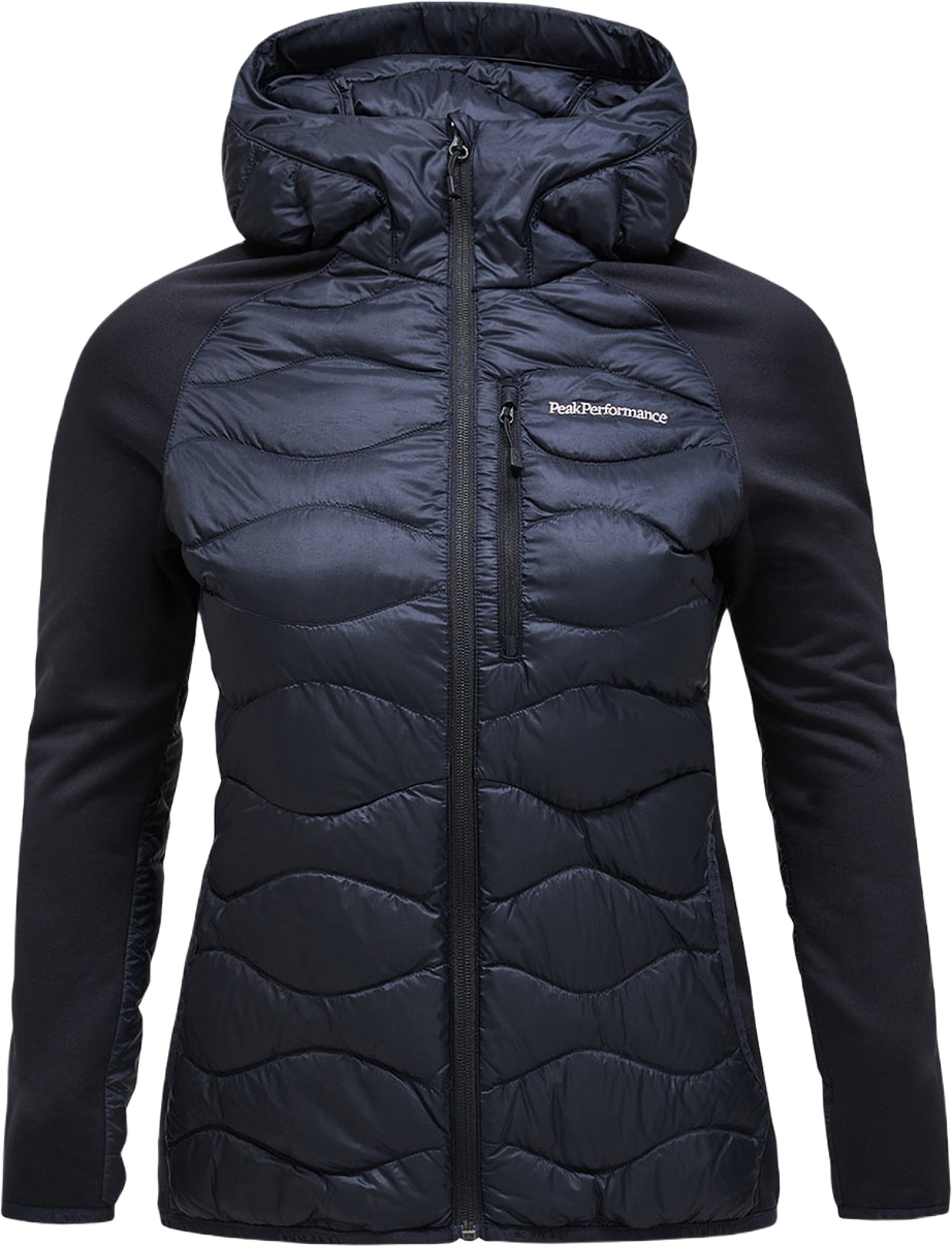 W Helium Down Hybrid Hood