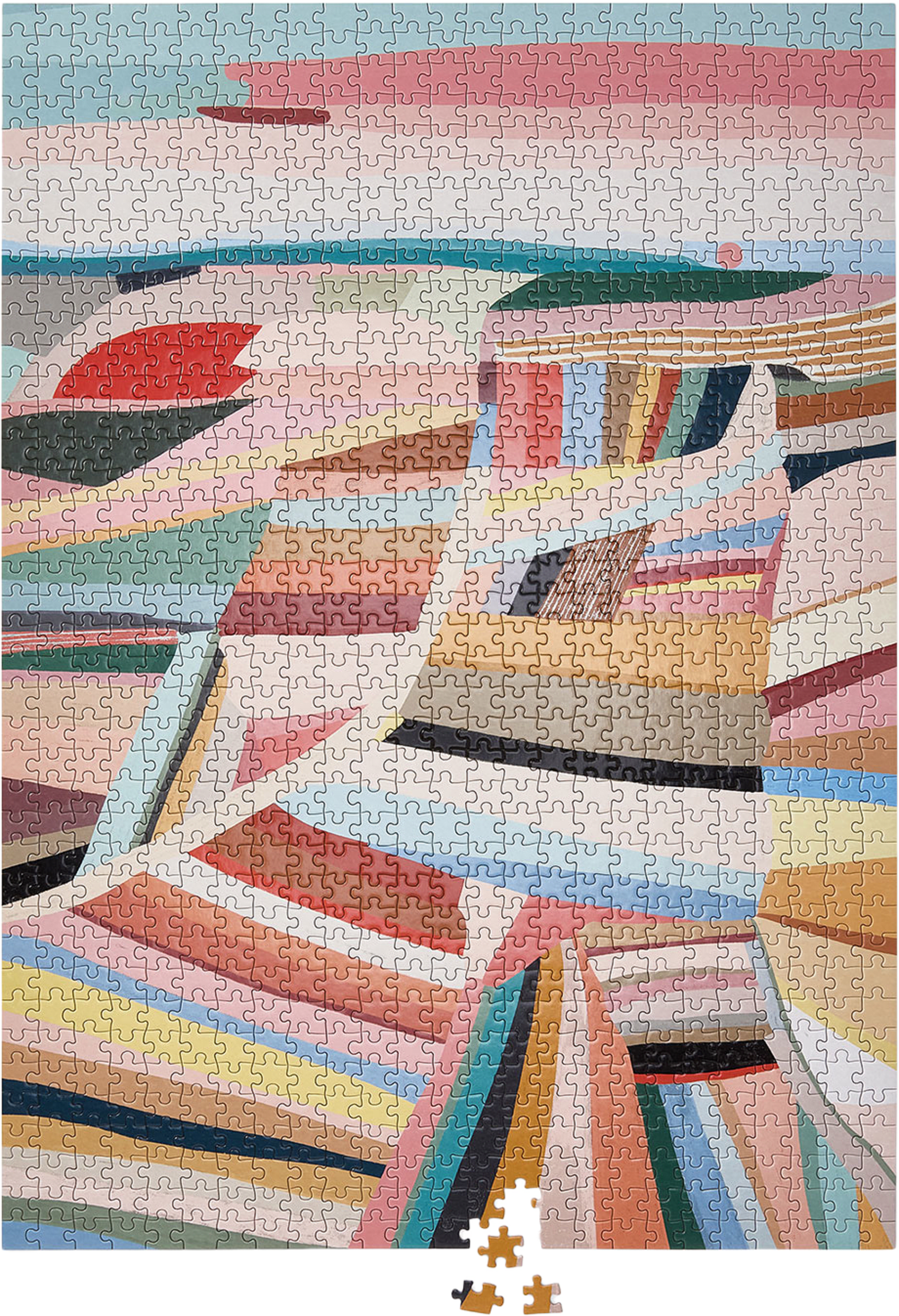 Art Lover Book Puzzle - Morning Fields, 1000 pcs