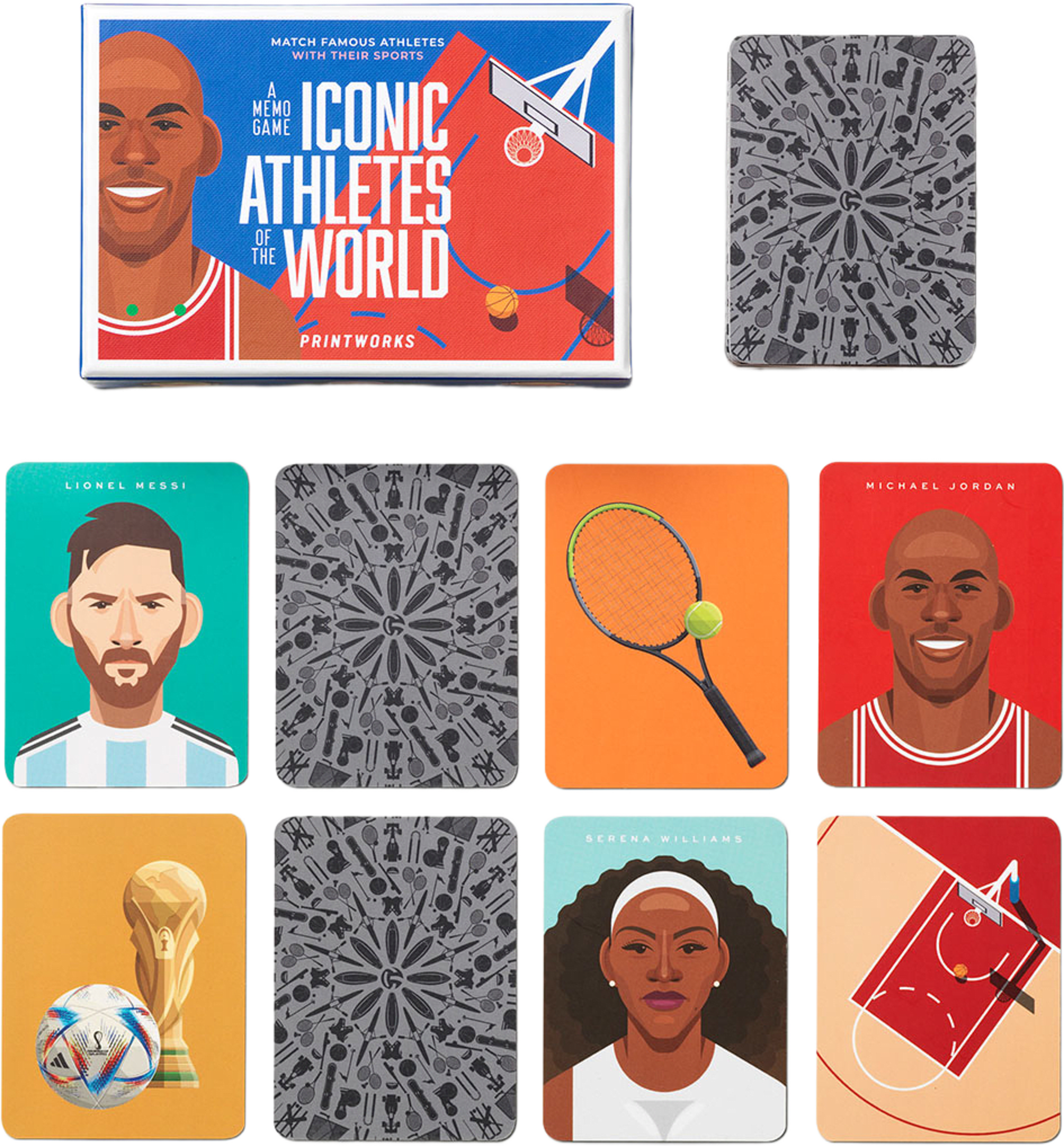 Memo Game - Iconic Athletes