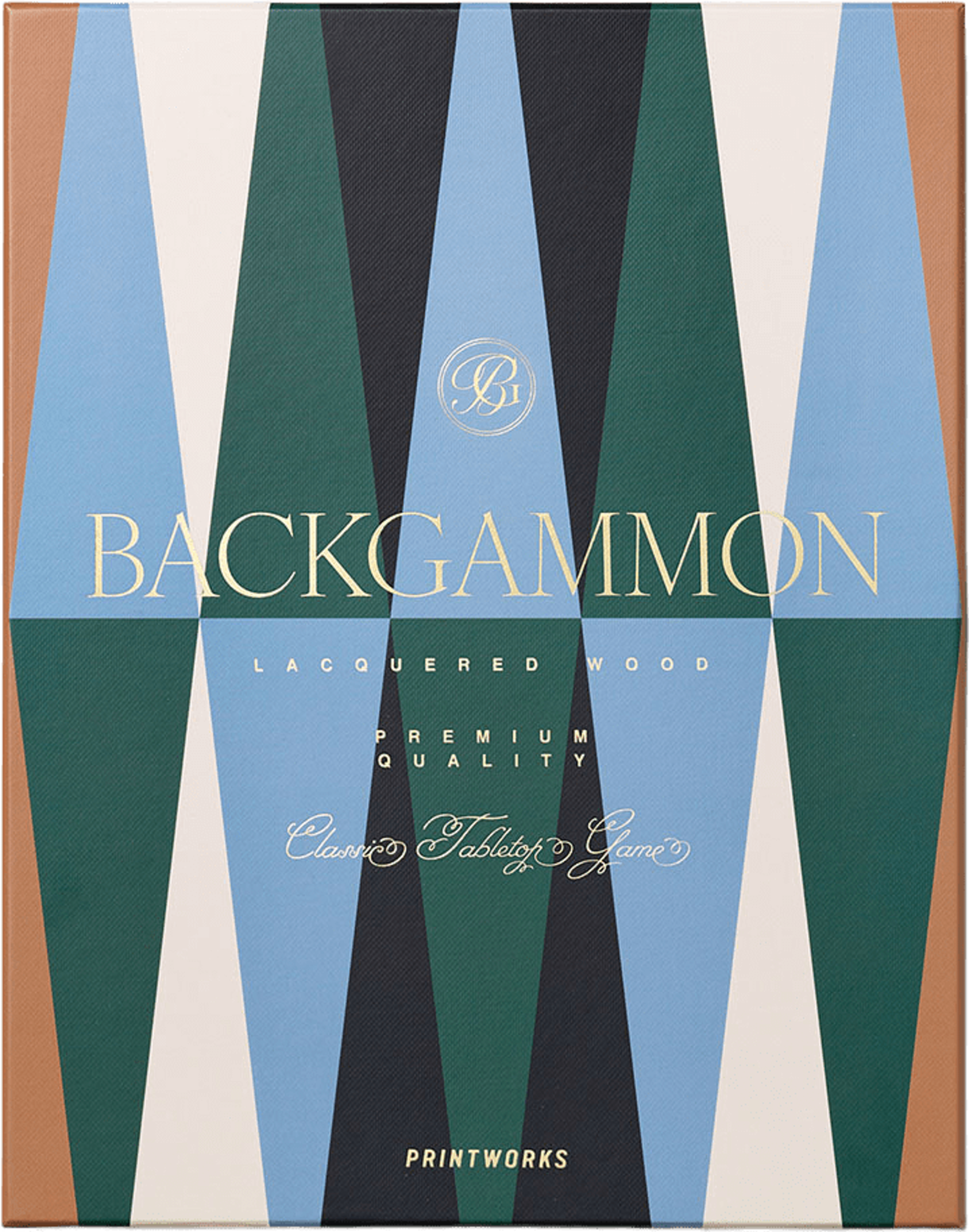 Lacquered Backgammon