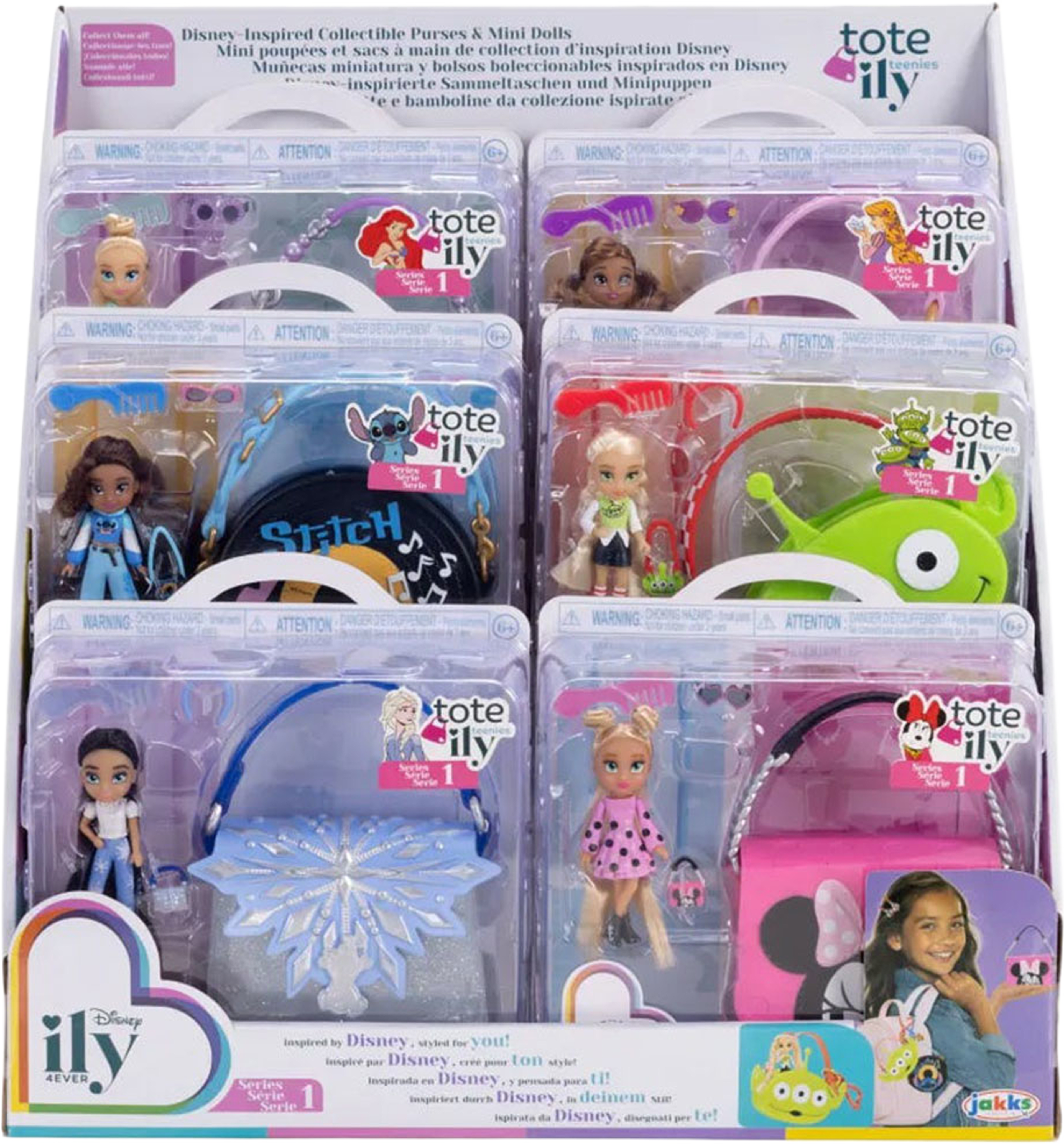 Ily 4ever Tote-Ily Teenies, från jakks, i färgen Multicolor. Klicka för att öppna bilden i stort format