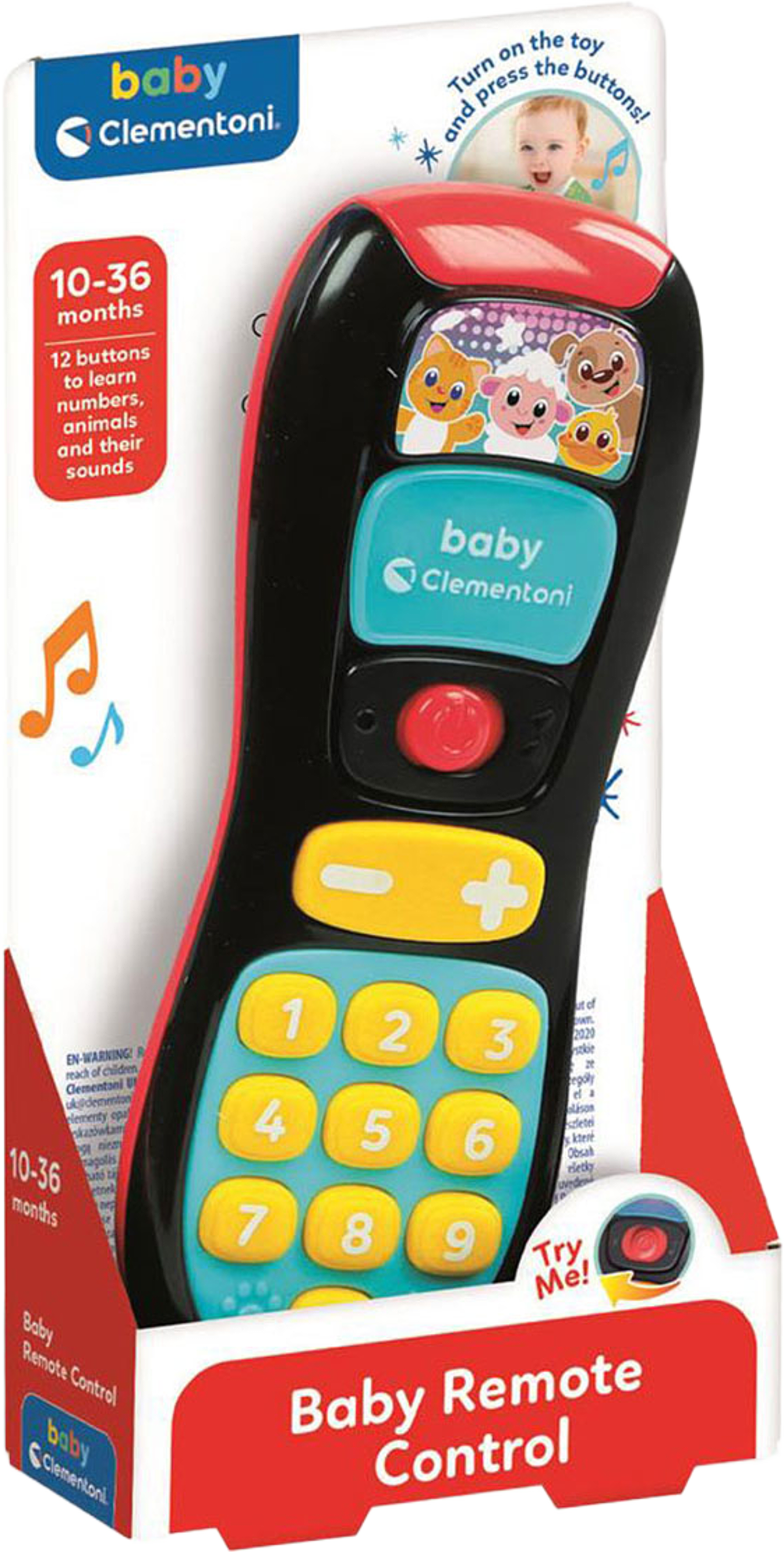 Fjärrkontroll, från Clementoni, i färgen Multicolor. Klicka för att öppna bilden i stort format