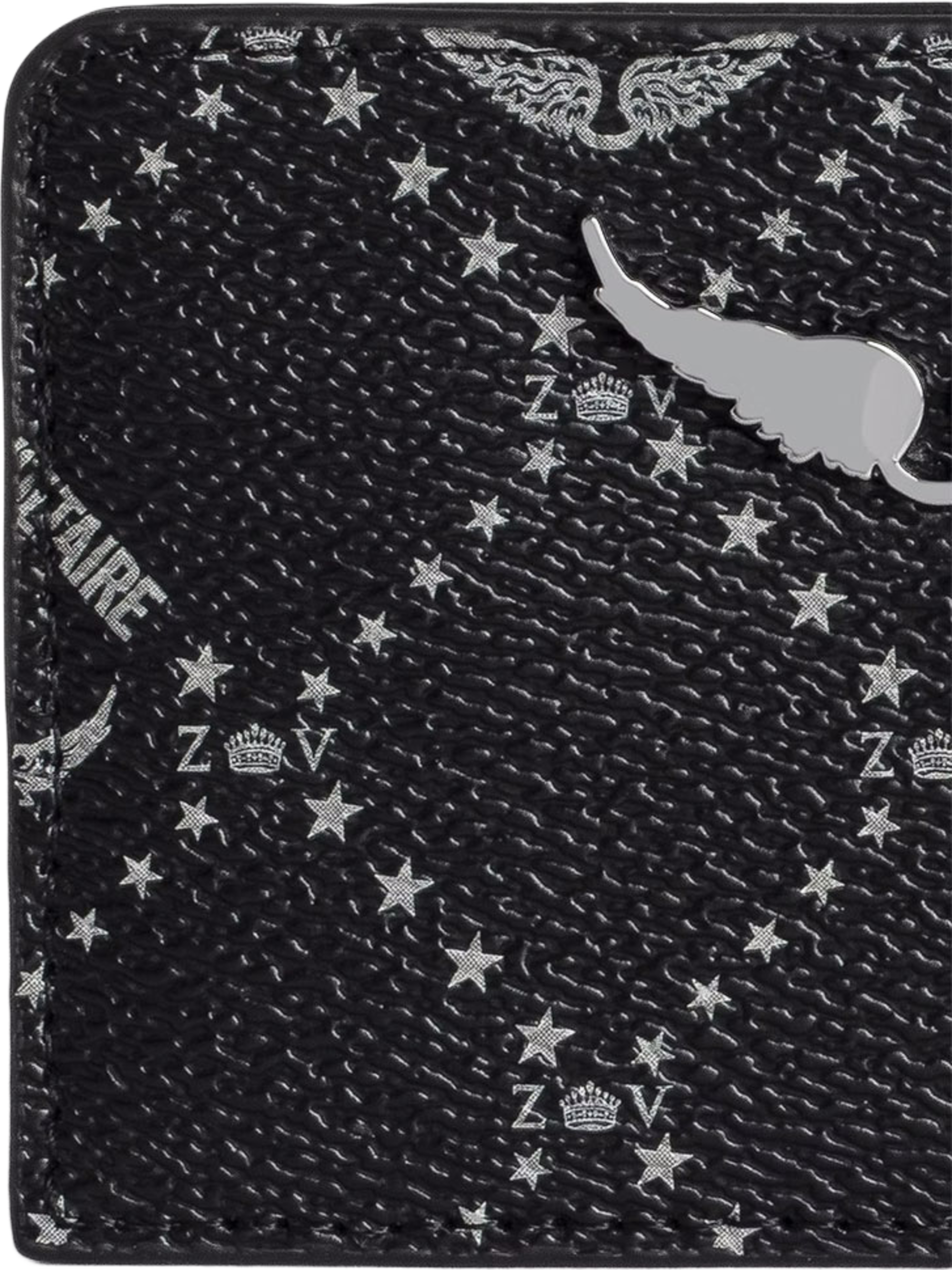 ZV PASS MONOGRAM, från Zadig & Voltaire, i färgen Black. Klicka för att öppna bilden i stort format