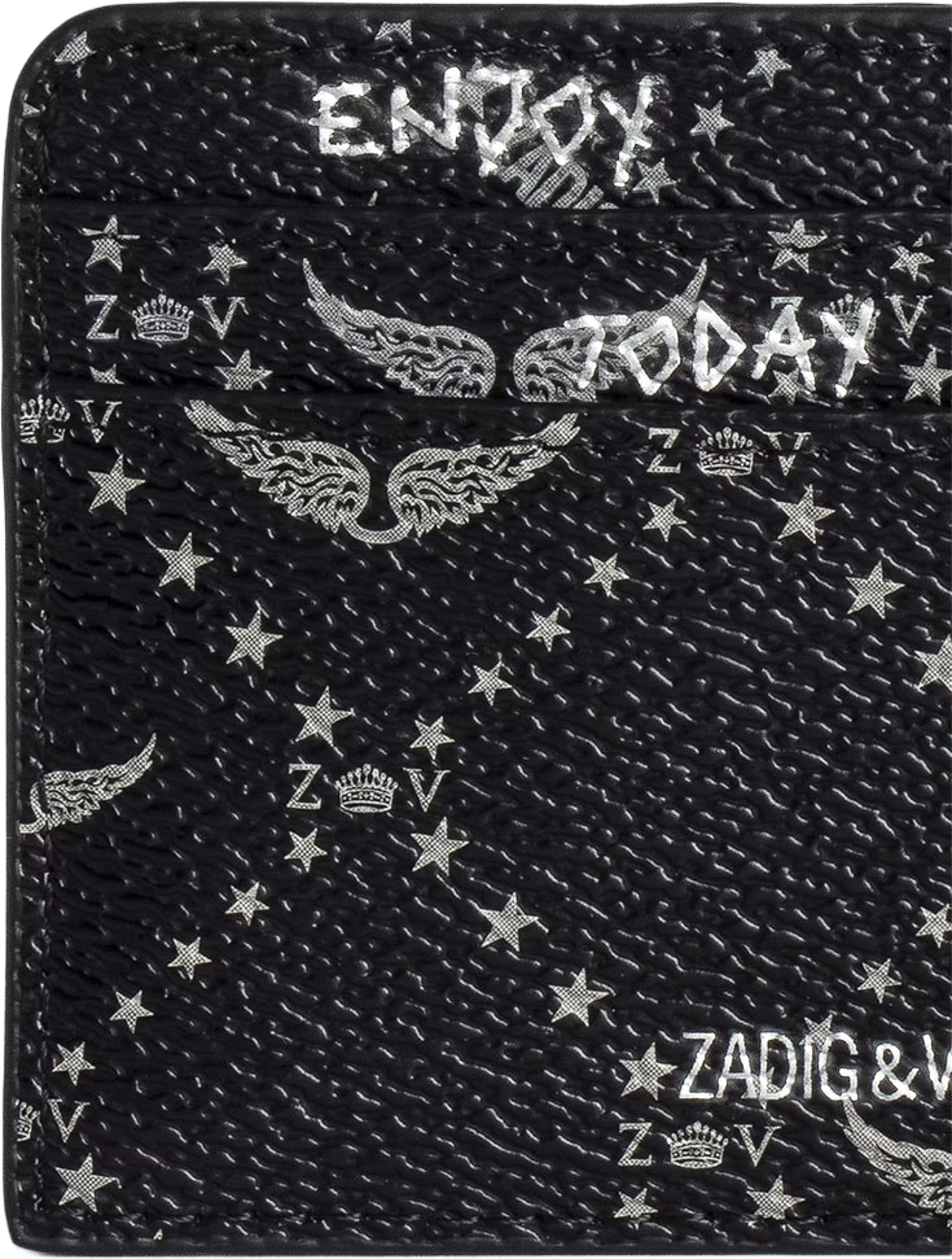 ZV PASS MONOGRAM, från Zadig & Voltaire, i färgen Black. Klicka för att öppna bilden i stort format