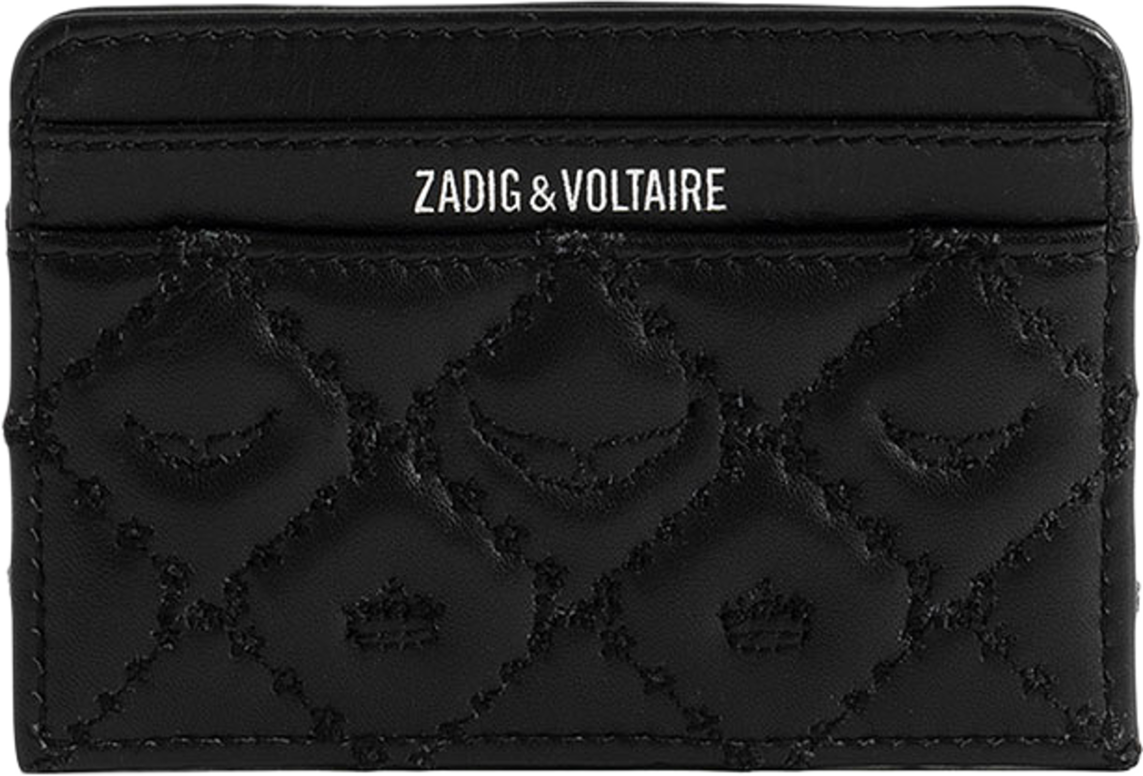 ZV PASS QUILTED MONOGRAM, från Zadig & Voltaire, i färgen Black. Klicka för att öppna bilden i stort format