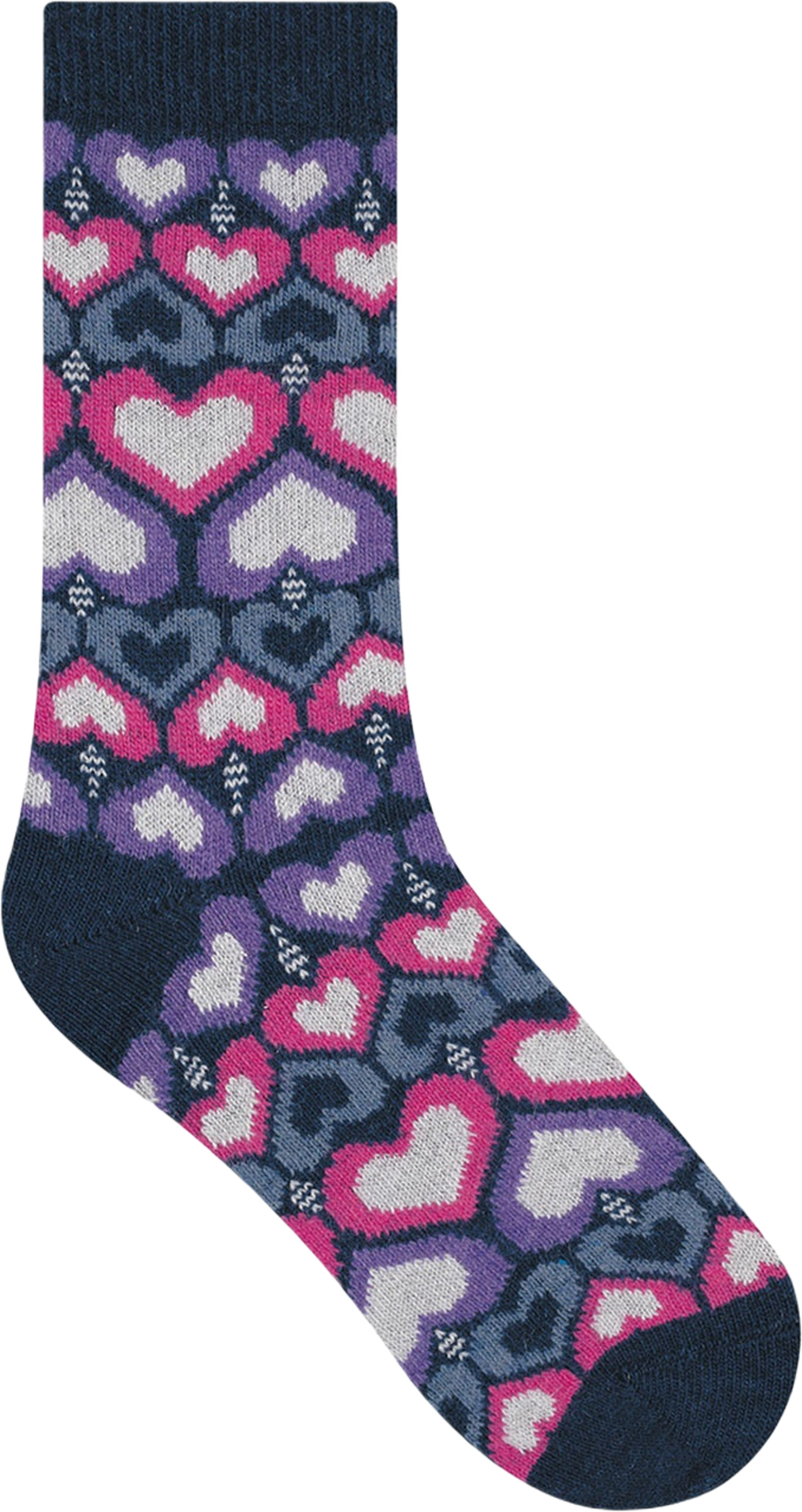 Ull & Kashmirsocka, från BleuForêt, i färgen Amiral.