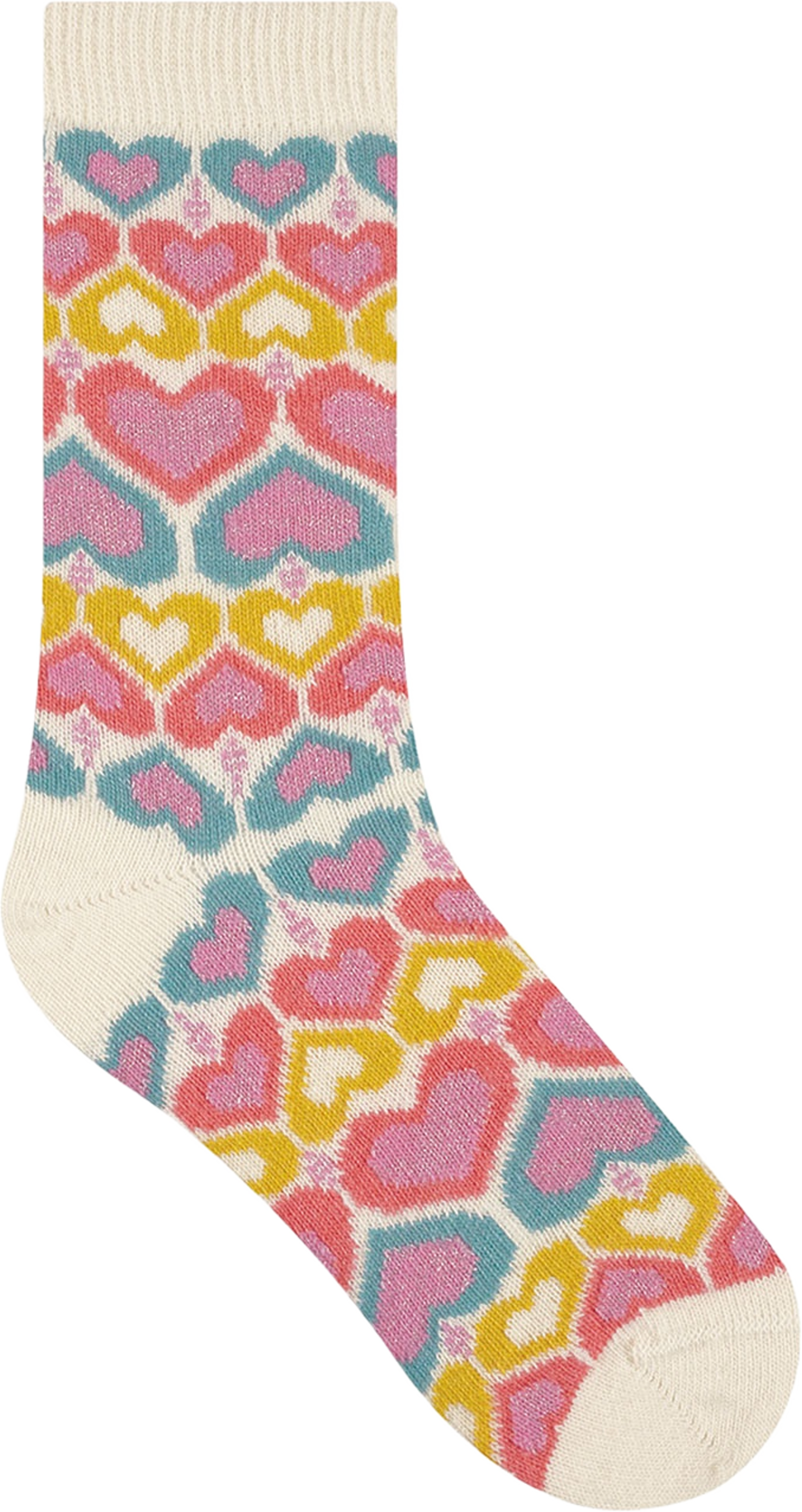Ull & Kashmirsocka, från BleuForêt, i färgen Ecru.