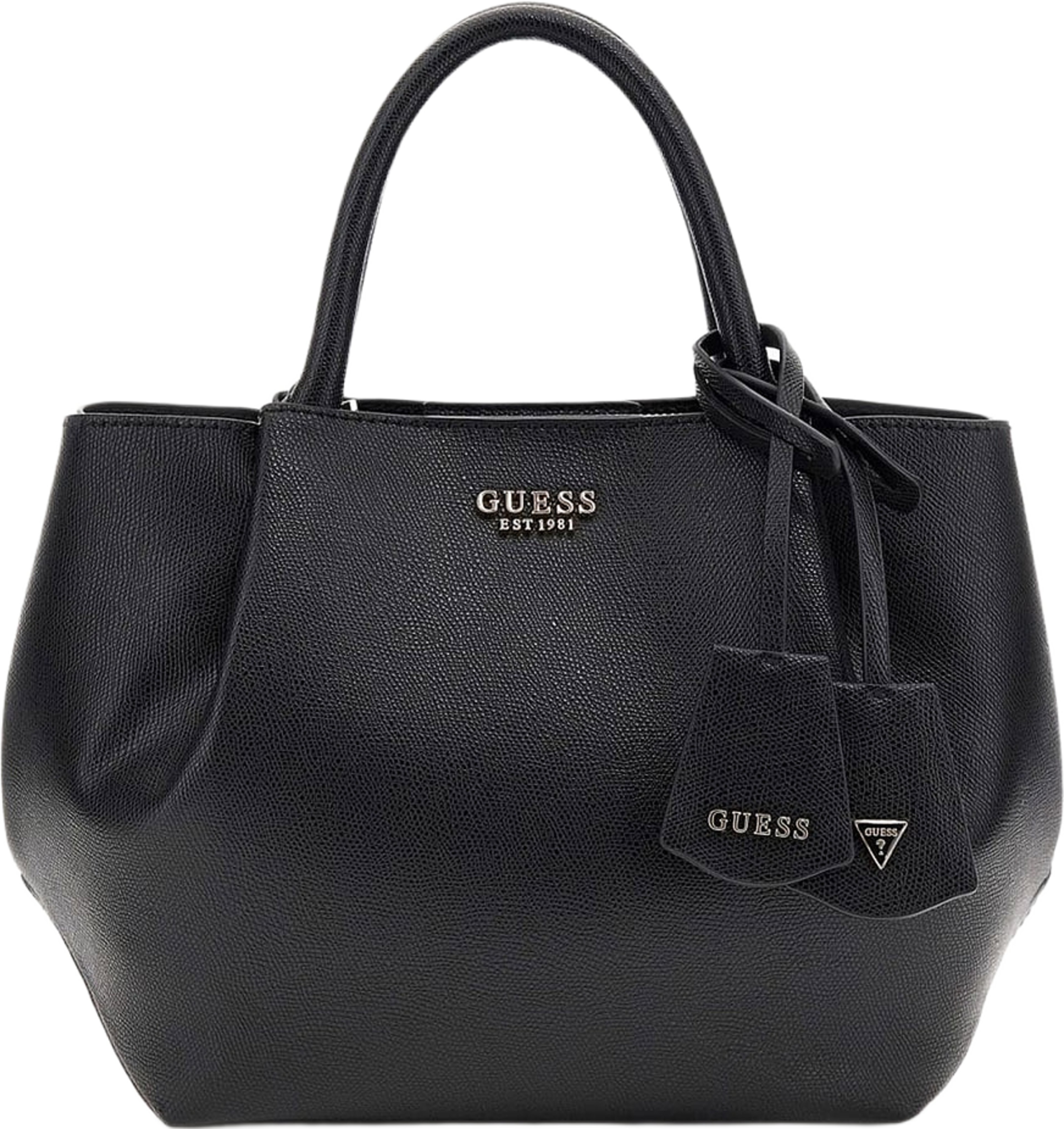 Amorette Girlfriend Satchel, från Guess, i färgen Black.