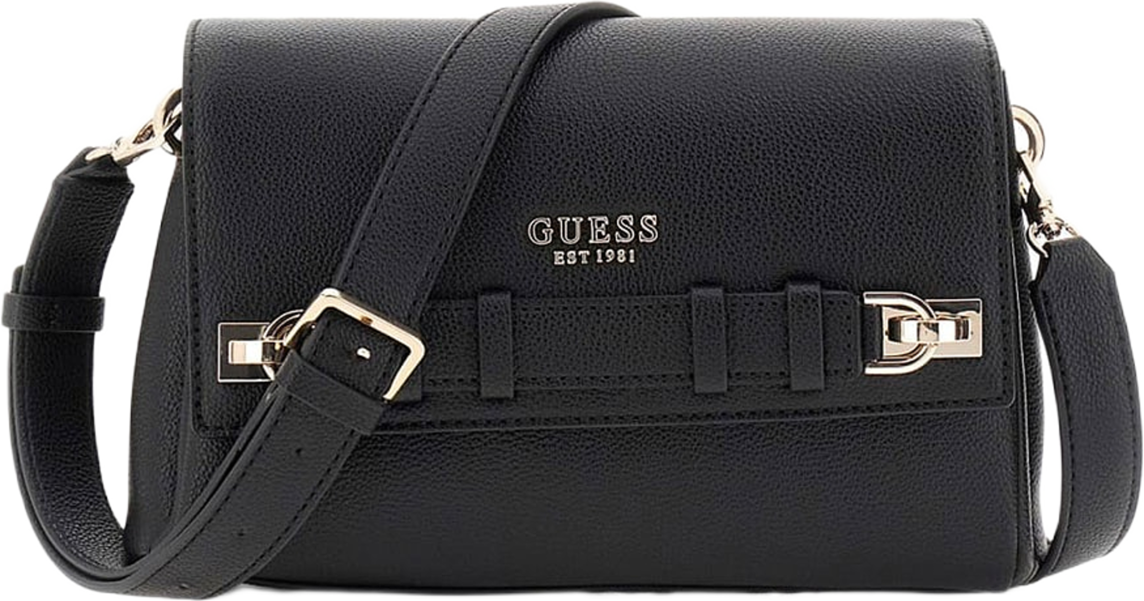 Gregoria Flap Crossbody, från Guess, i färgen Black.