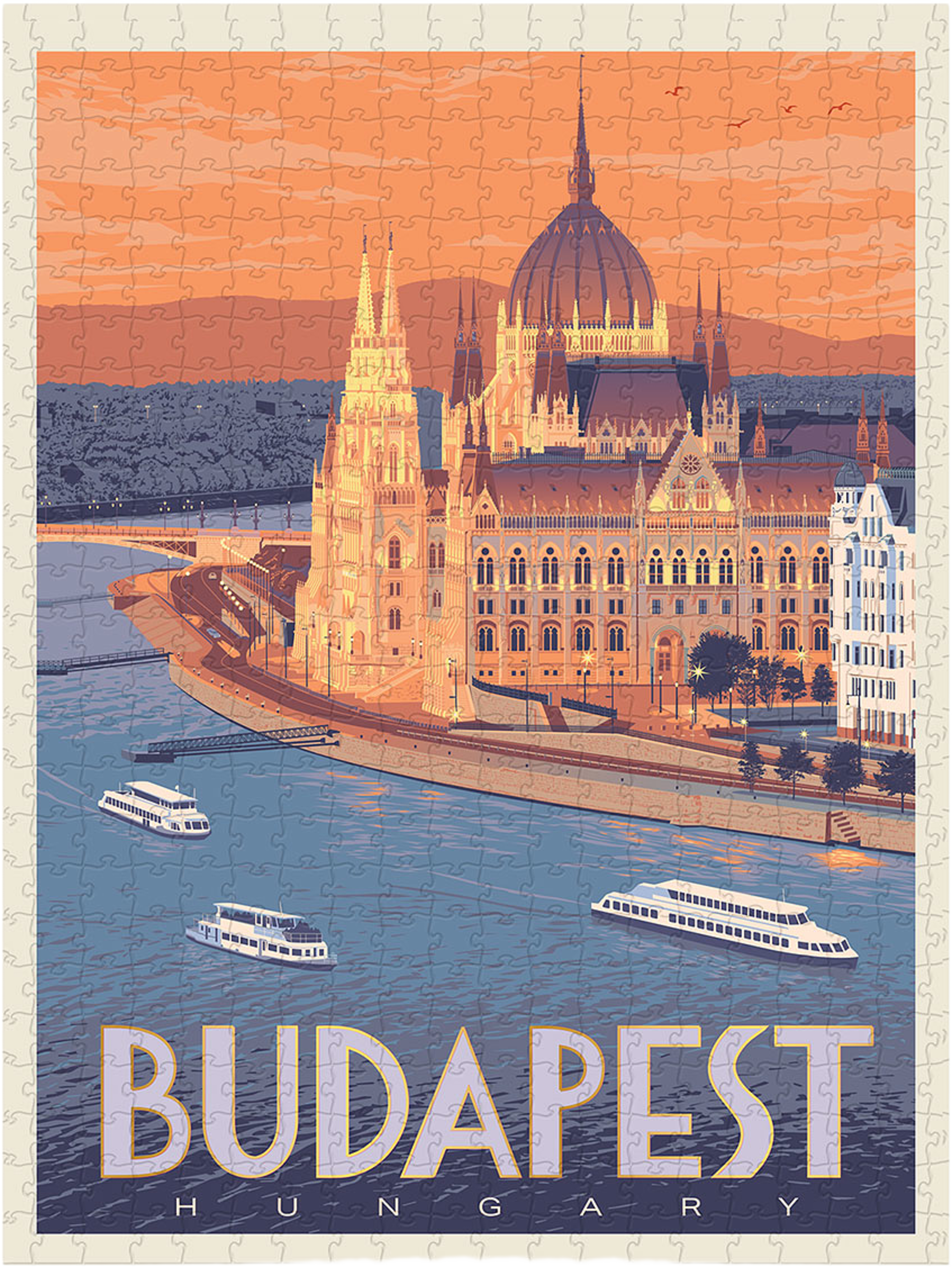 Pussel World Travel Budapest