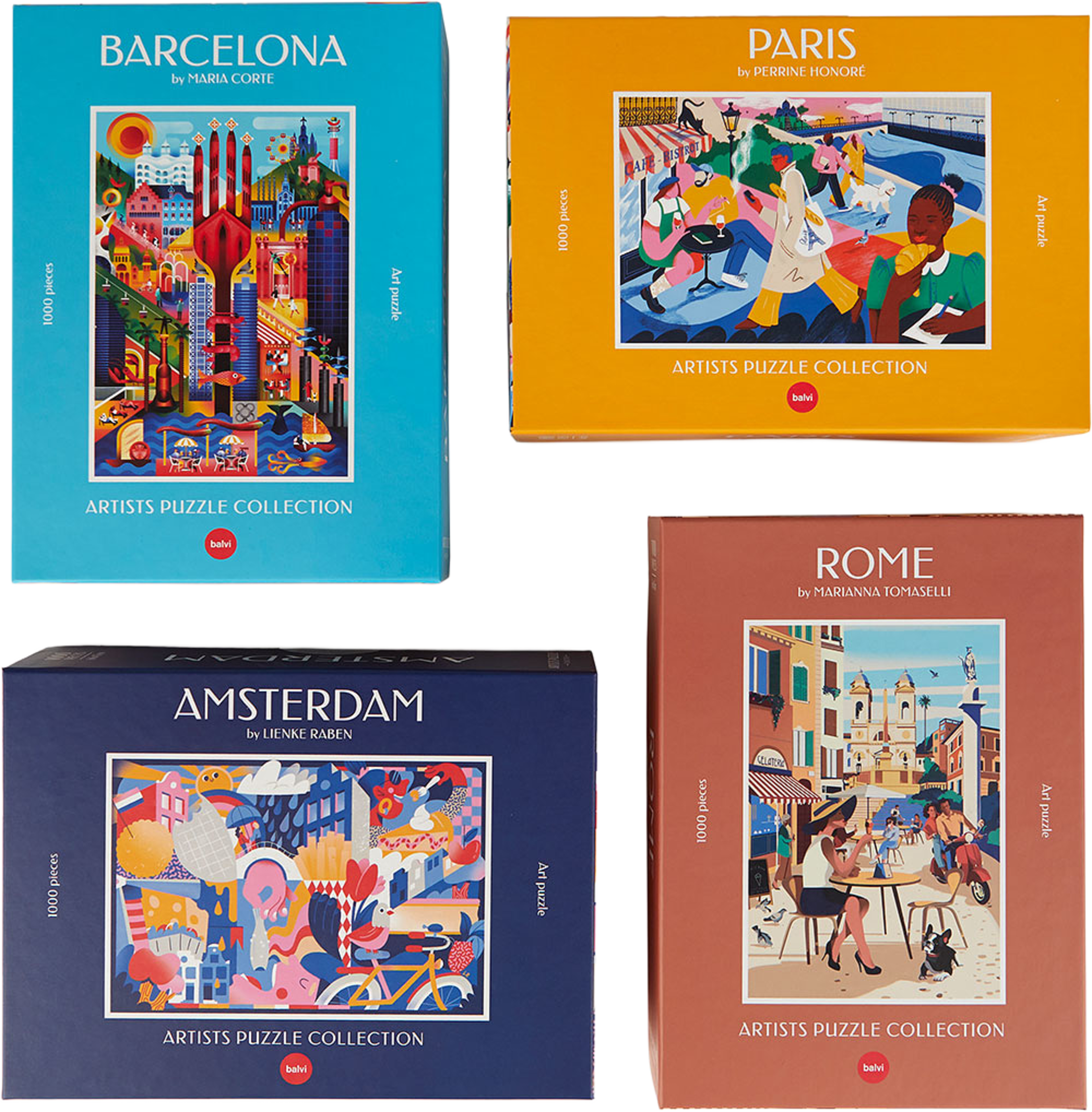 Pussel Barcelona, 1000 bitar