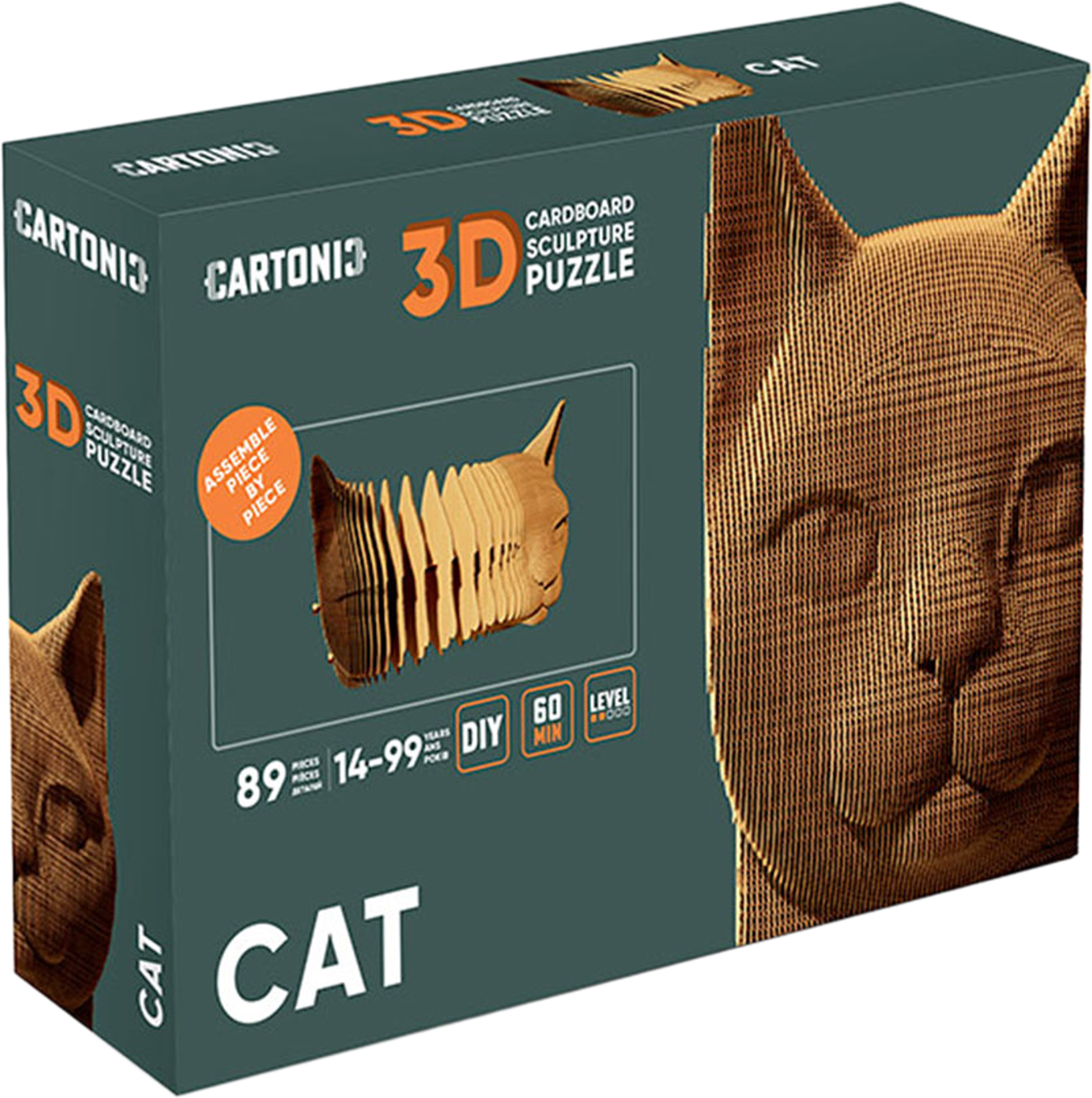 Cartonic 3D Pussel KATT