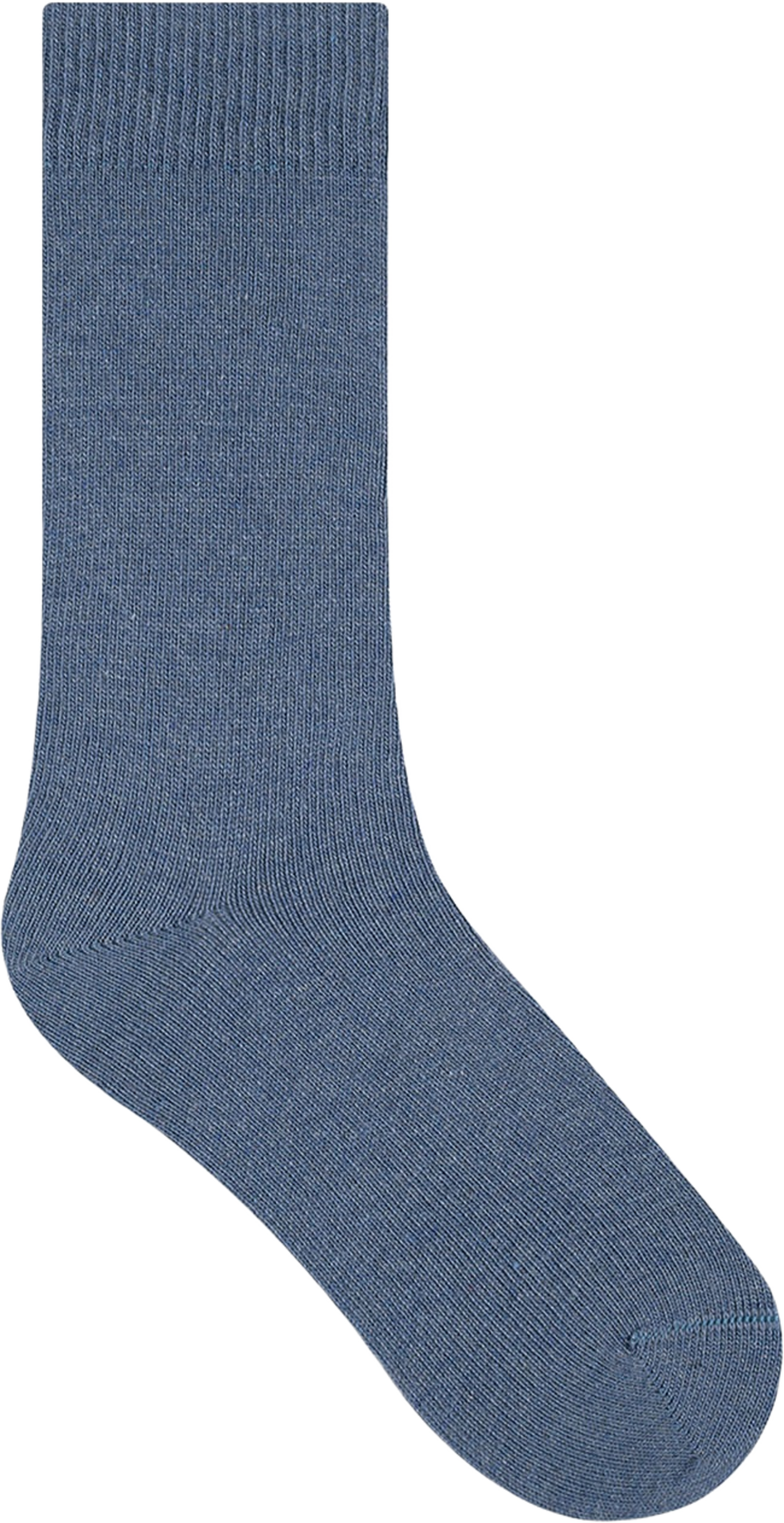 Socka i ull & kashmir, från BleuForêt, i färgen Cobalt. Klicka för att öppna bilden i stort format