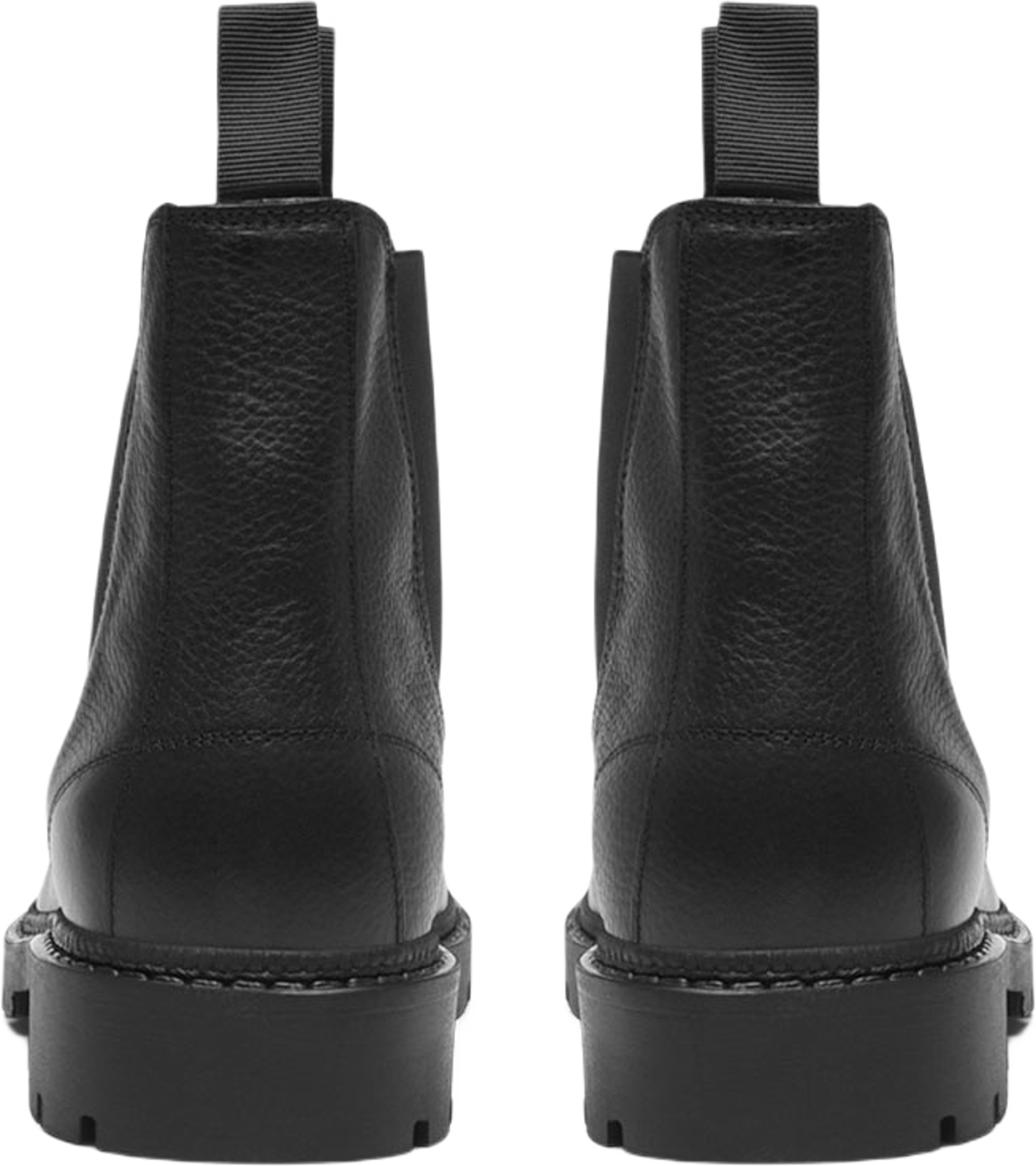 Trais Grain Leather Chelsea Boot