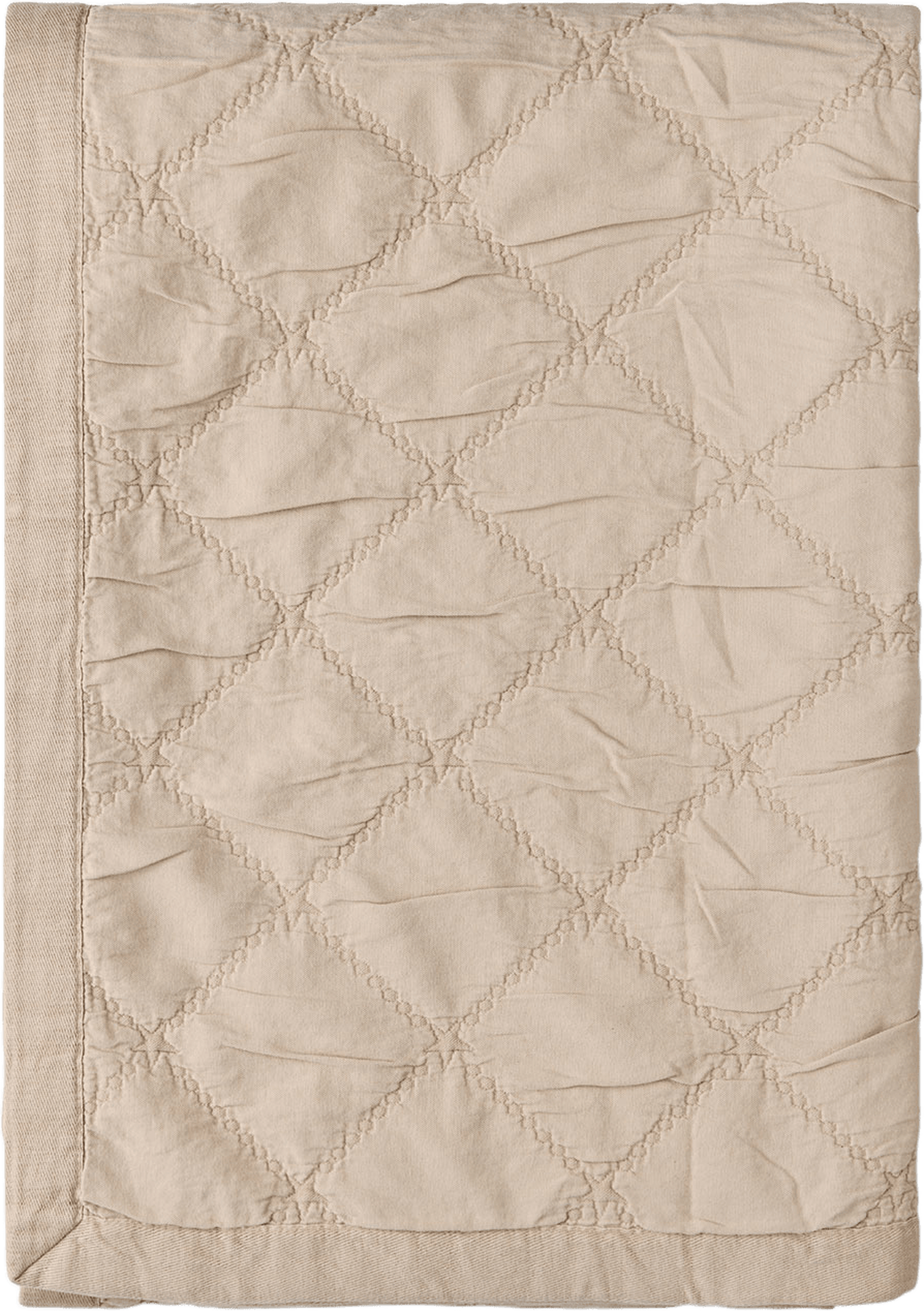 Signature Star Organic Cotton Quilted Bedspread