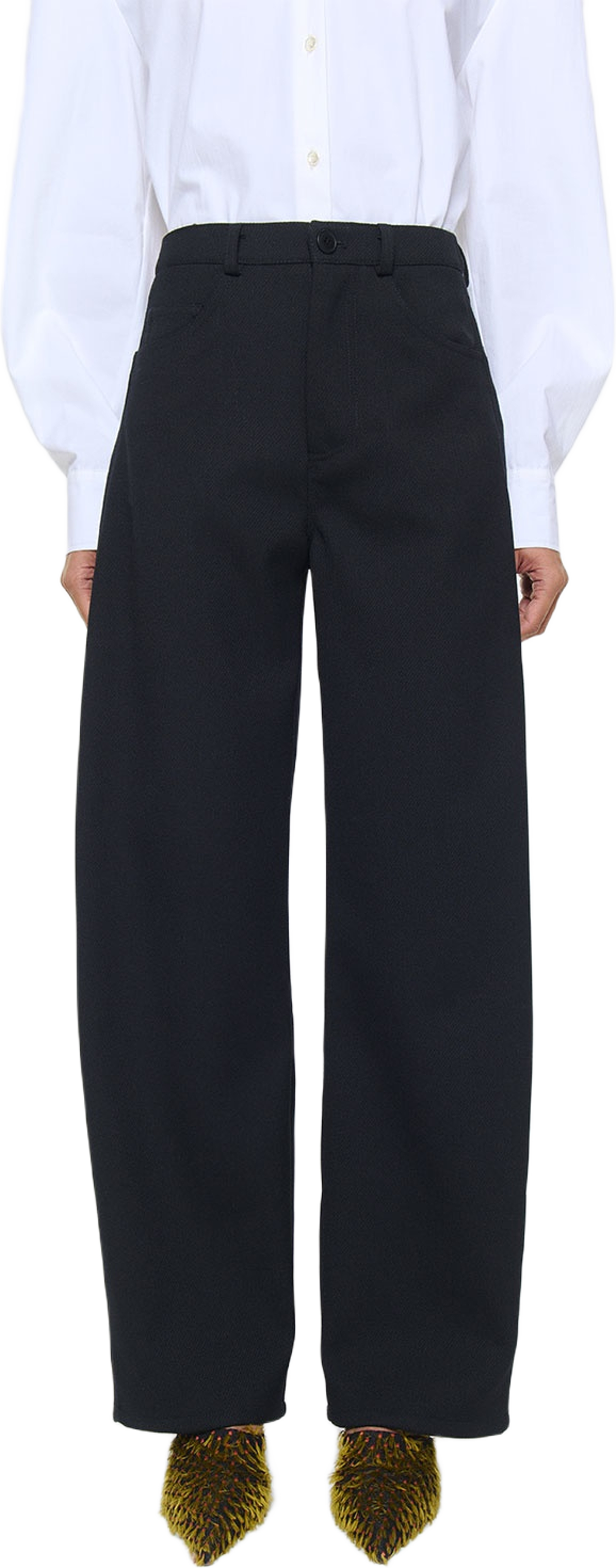 Viola Trouser Sturdy Black Twill