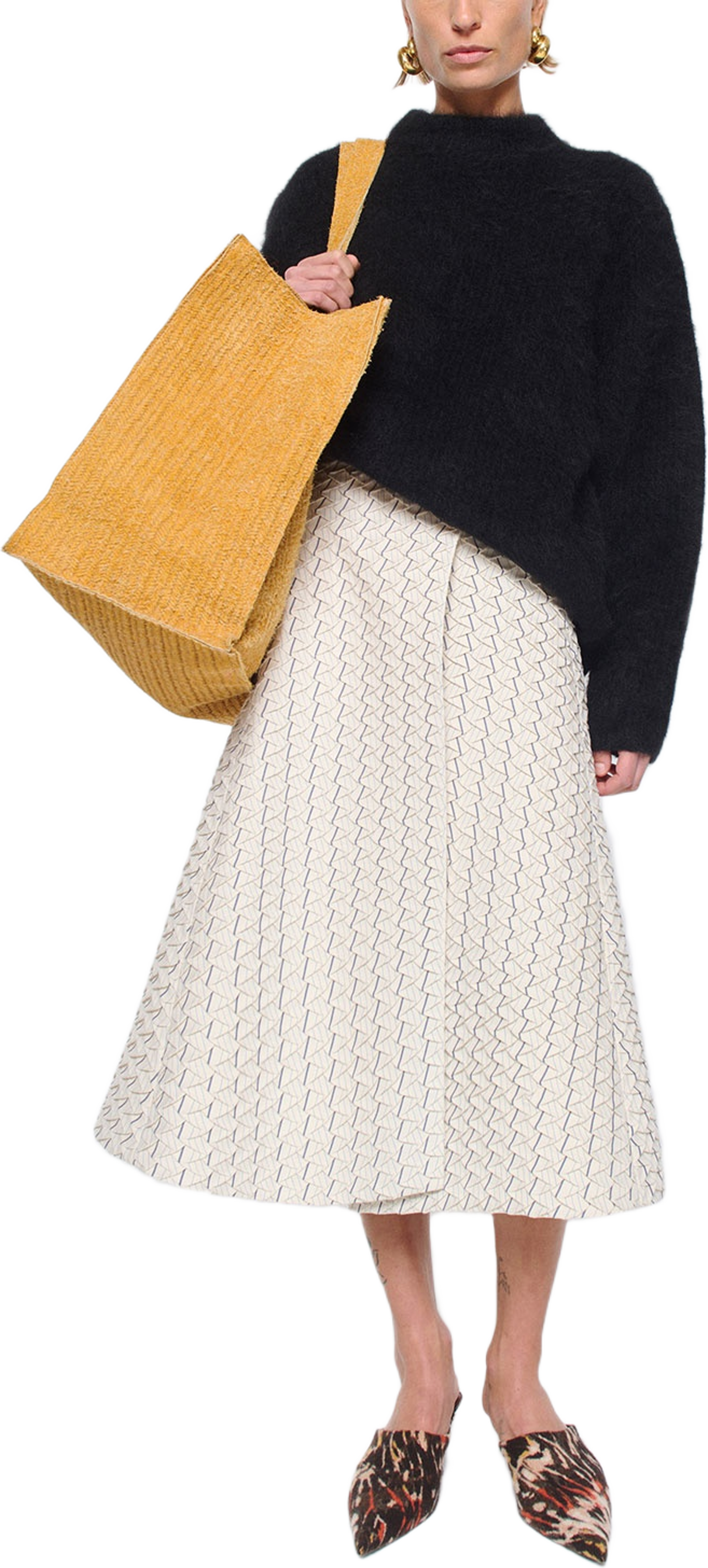 Haru Sweater Black Alpaca