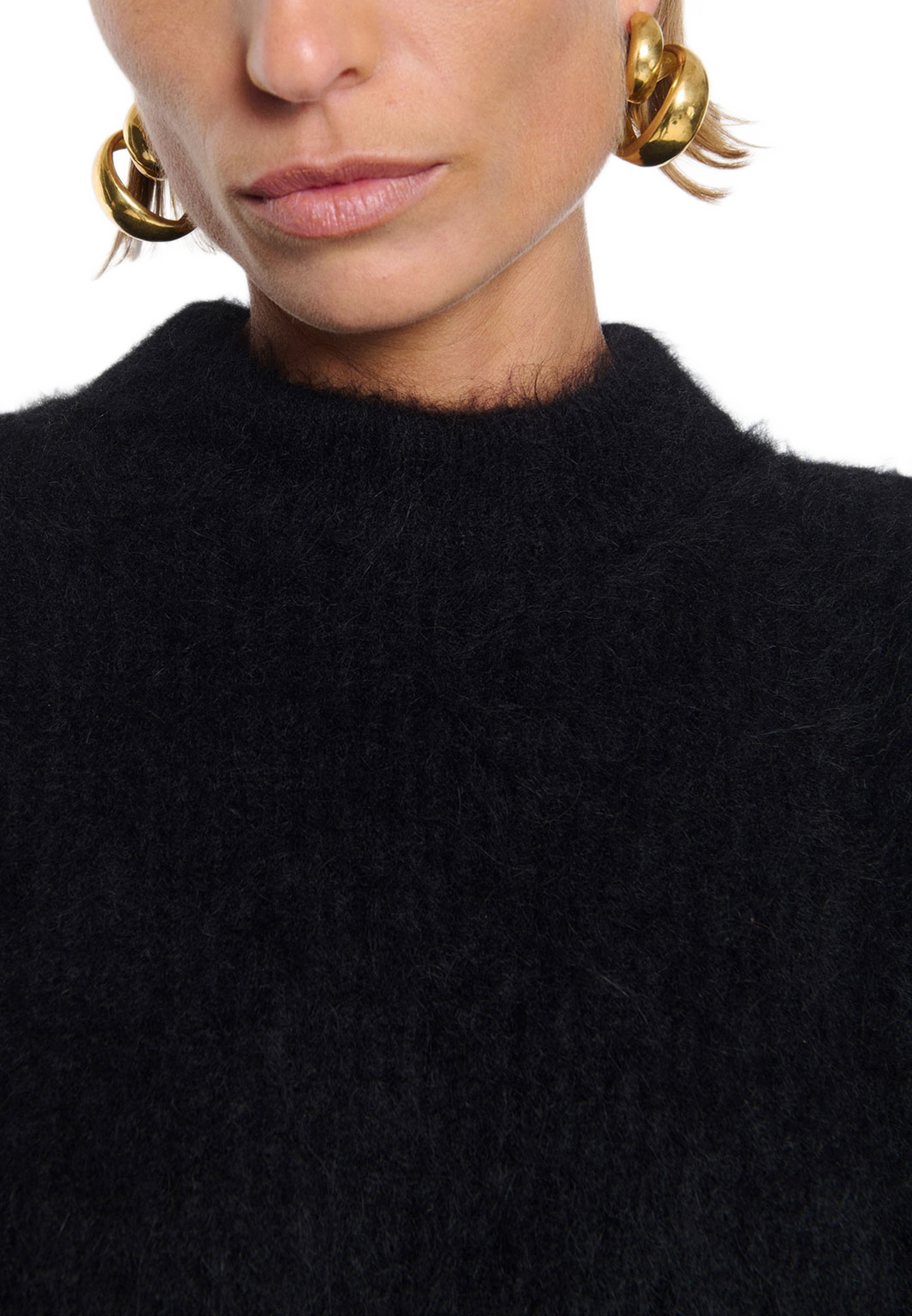 Haru Sweater Black Alpaca