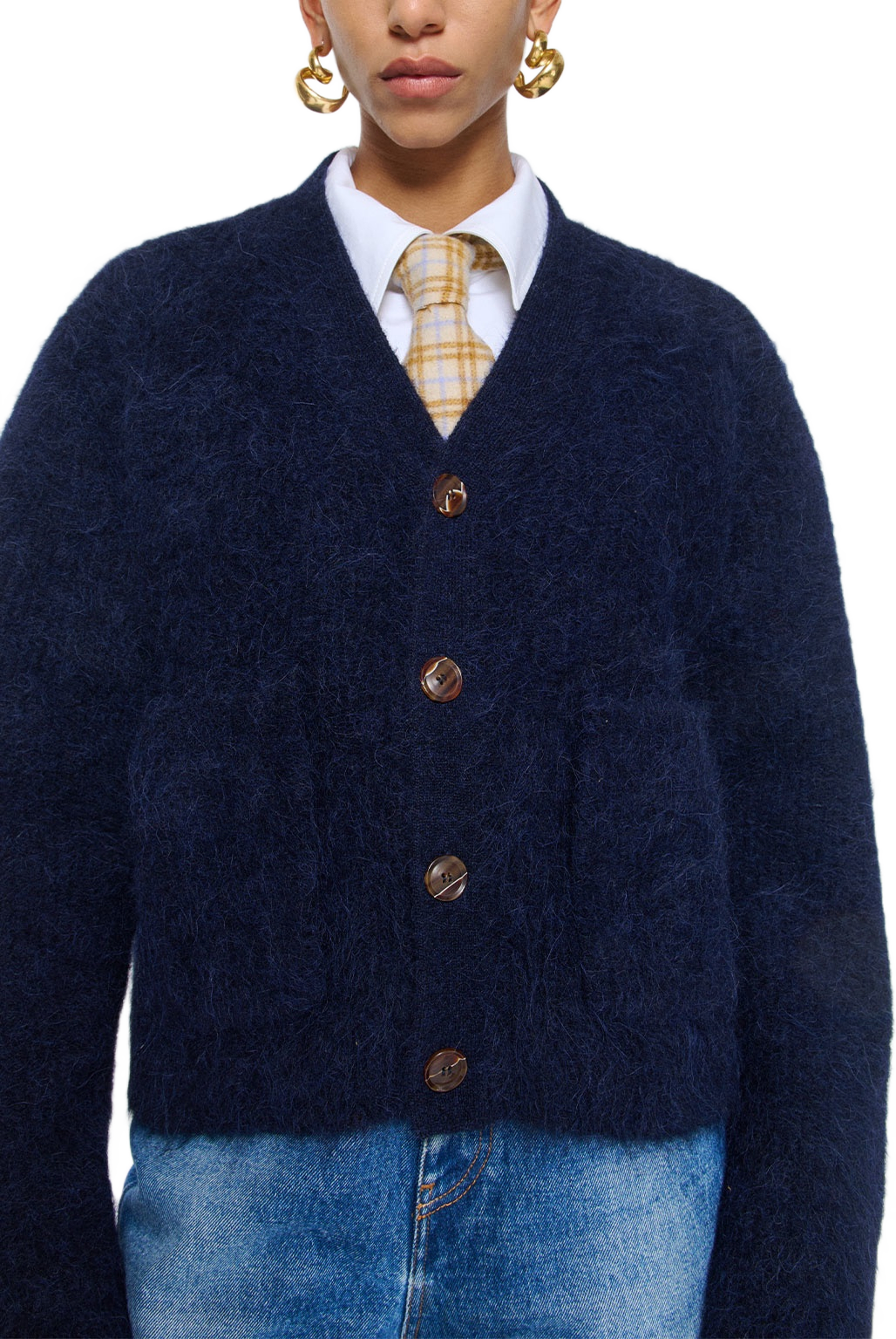 Lee Cardigan Neptune Alpaca
