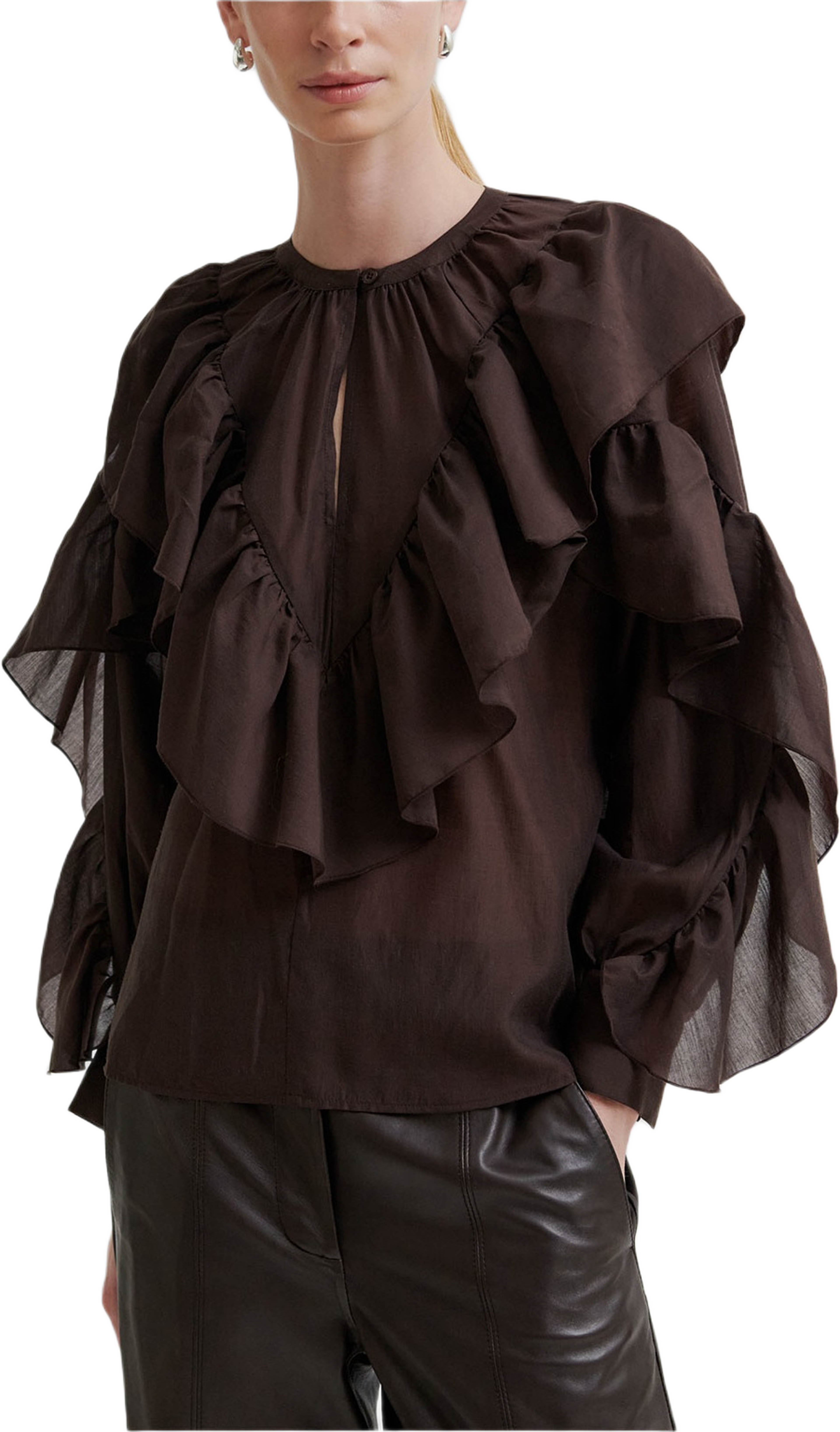 Fria Frill Blouse
