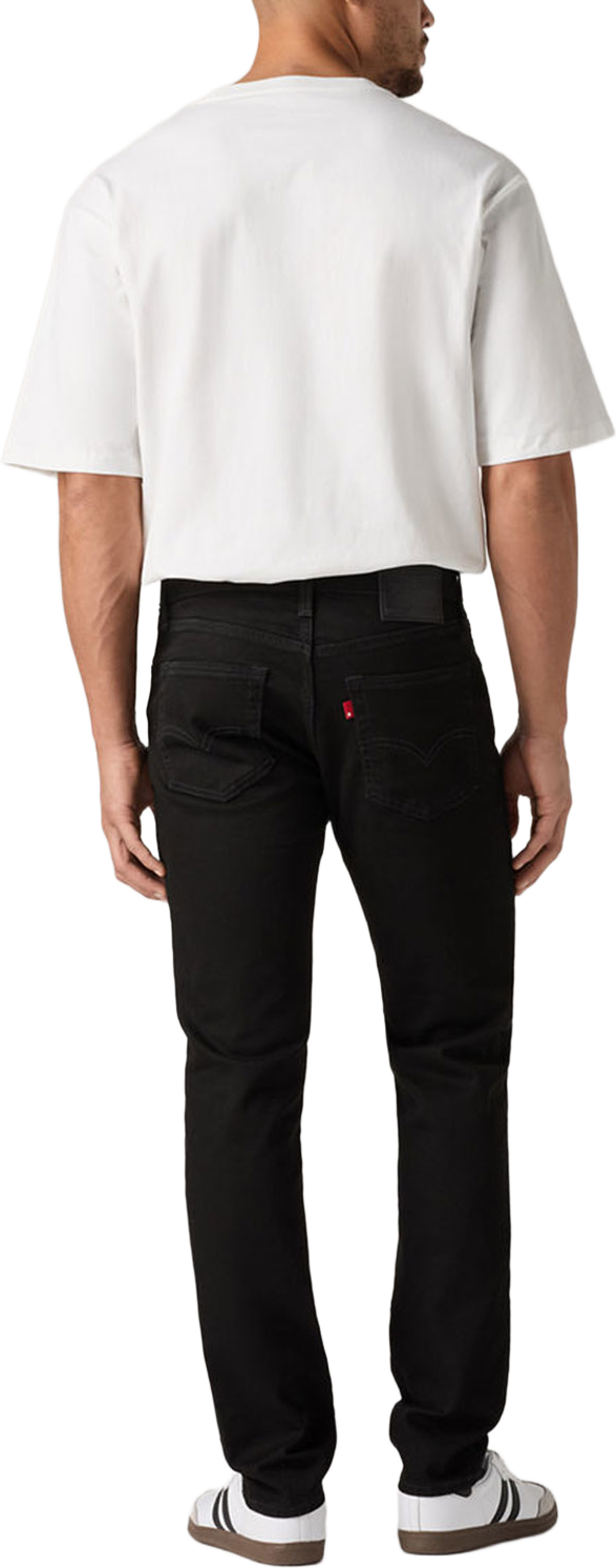 511™ Slim Jeans, från Levi's, i färgen Blacks. Klicka för att öppna bilden i stort format