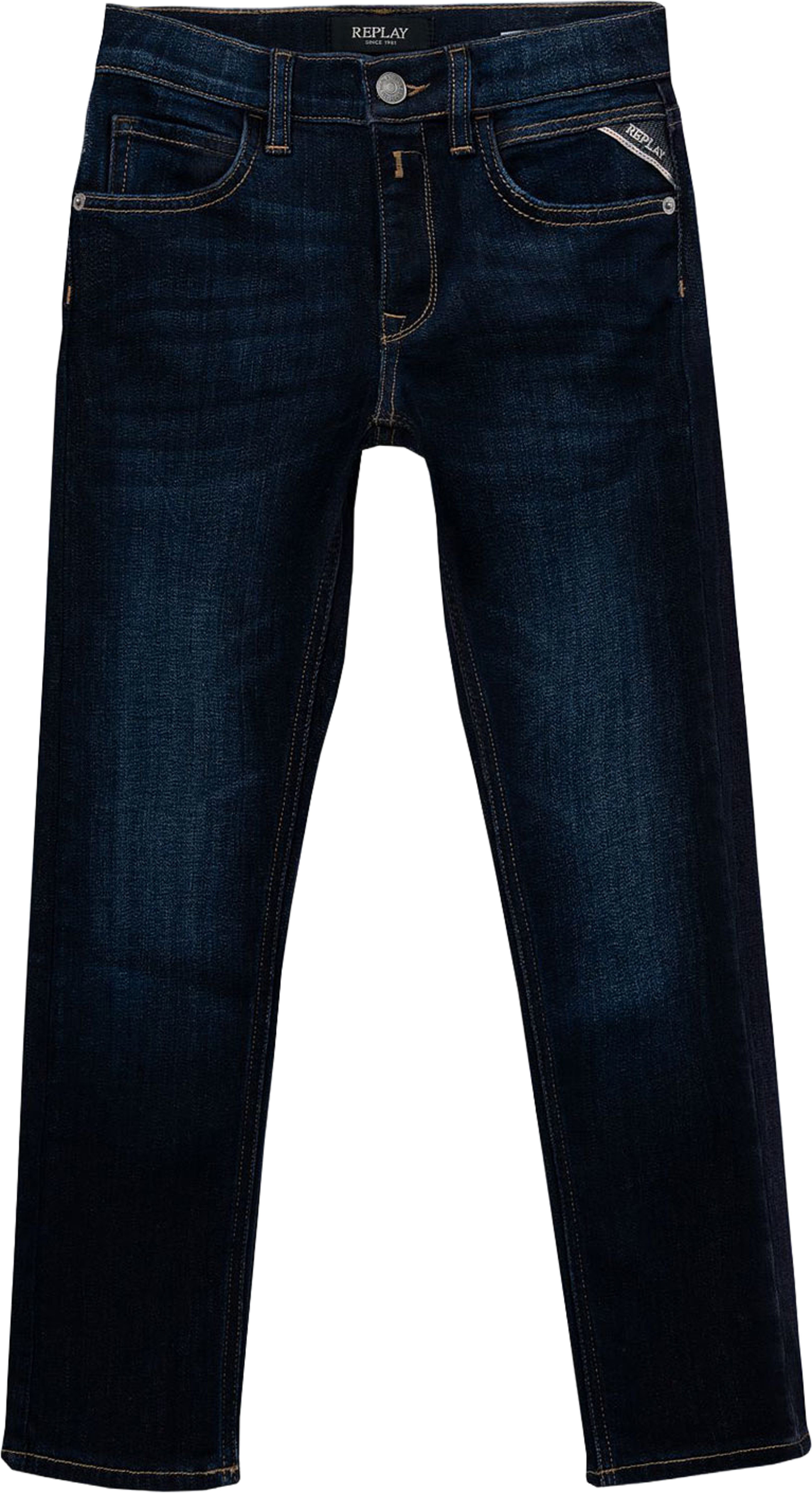 Zikry Slim Fit Jeans, från Replay, i färgen Dark Blue. Klicka för att öppna bilden i stort format