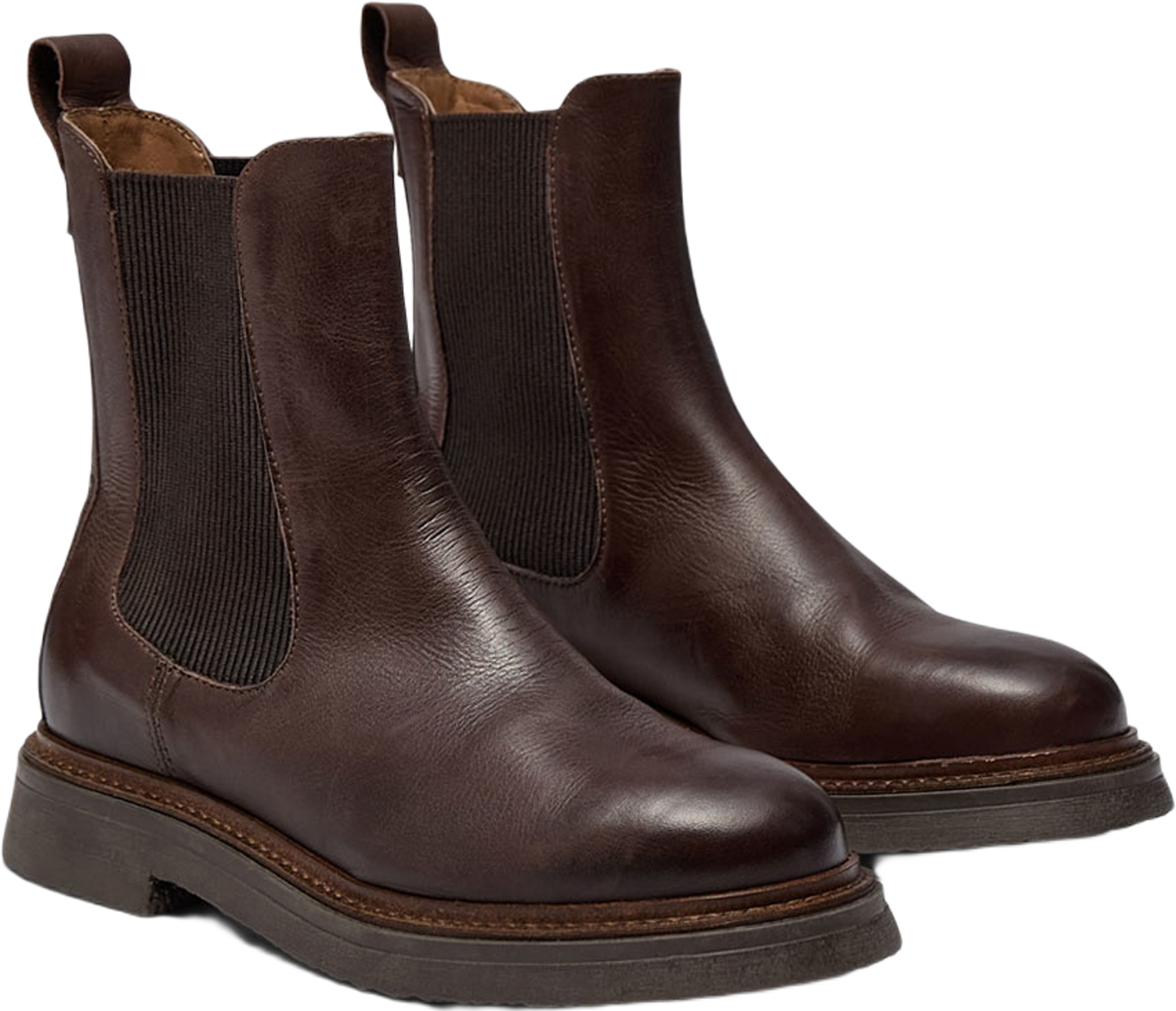 Margot Boots, från Pavement, i färgen Brown 067.