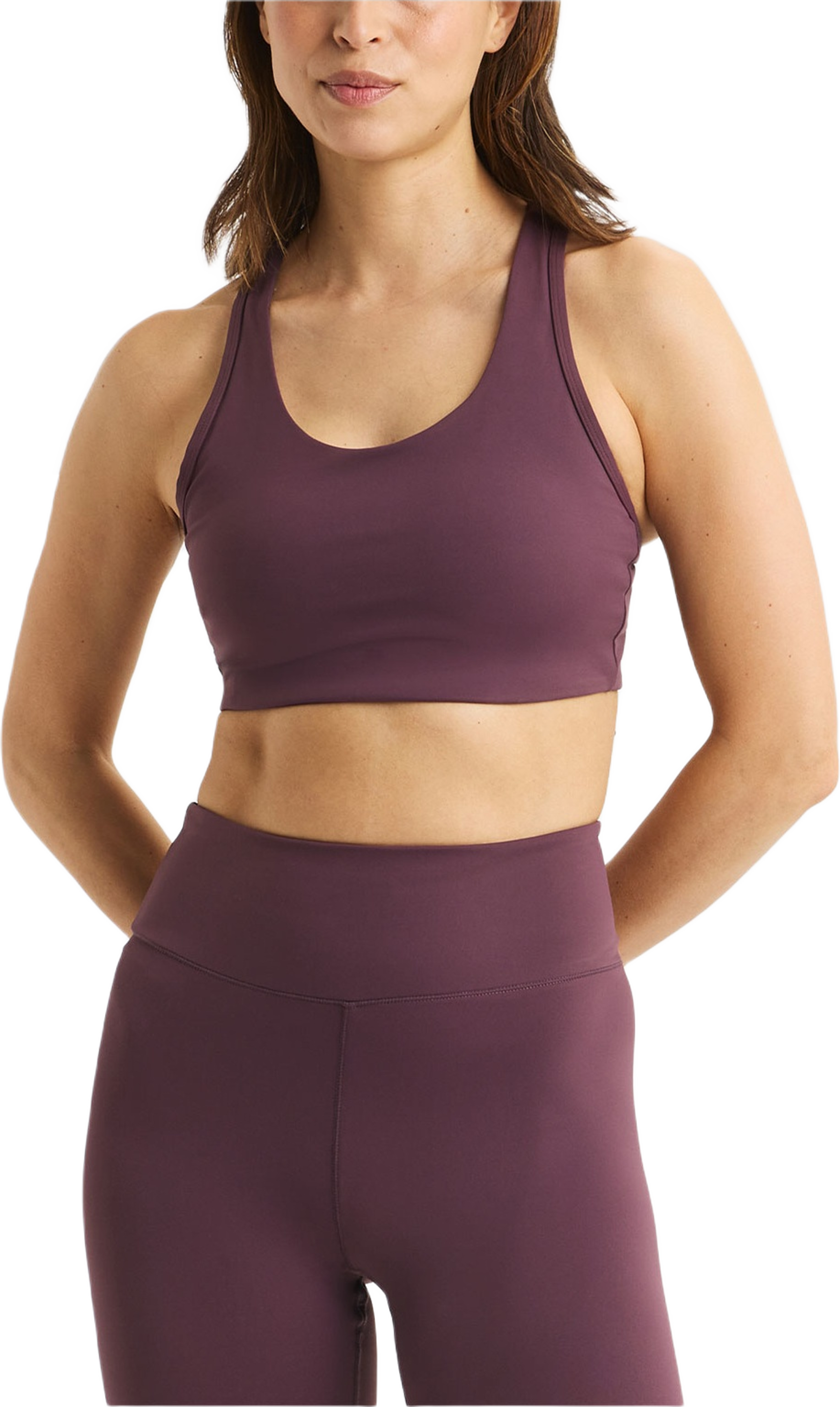 Legacy Sportsbra, från Röhnisch, i färgen Huckleberry.