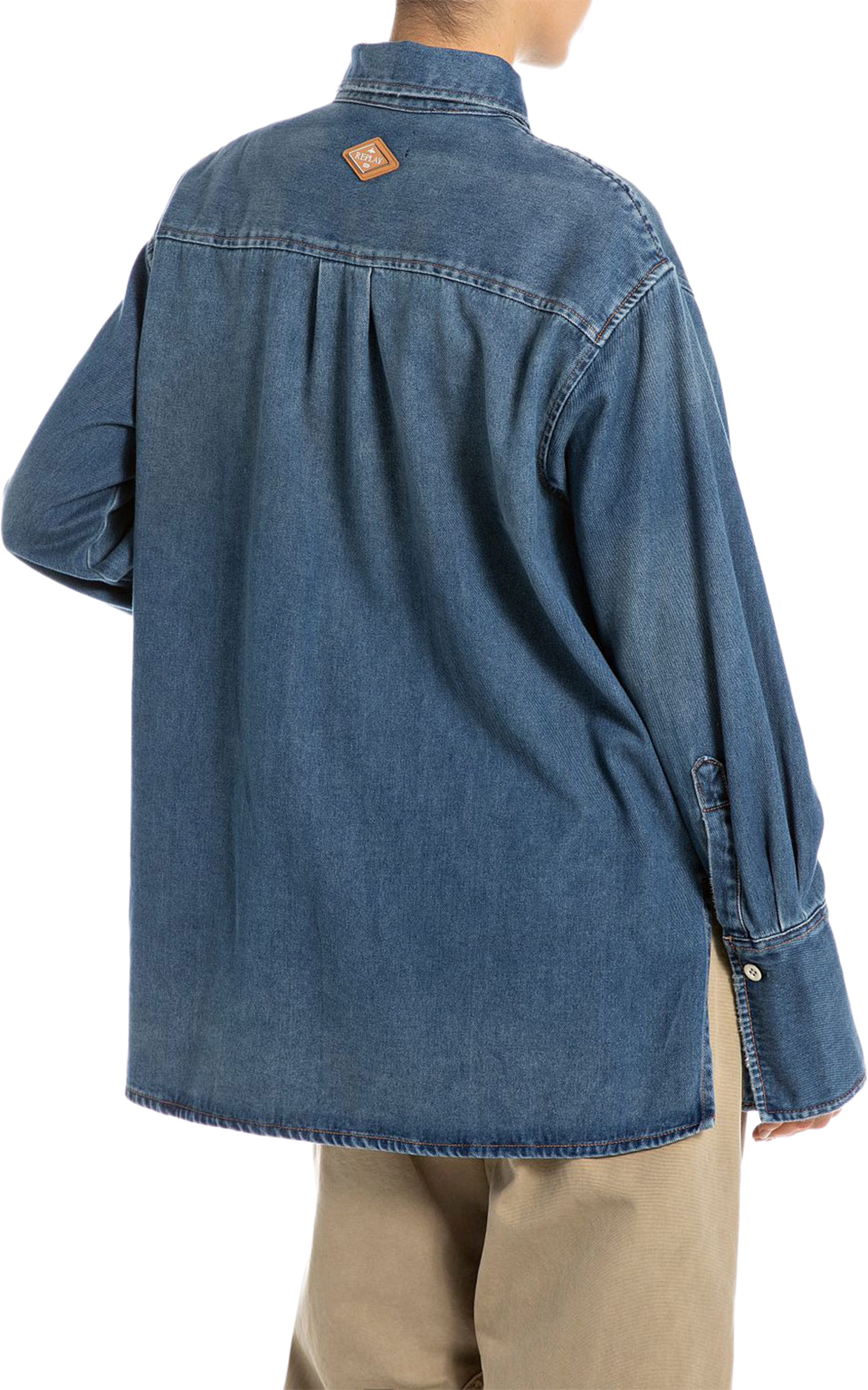 Oversized Denim Shirt