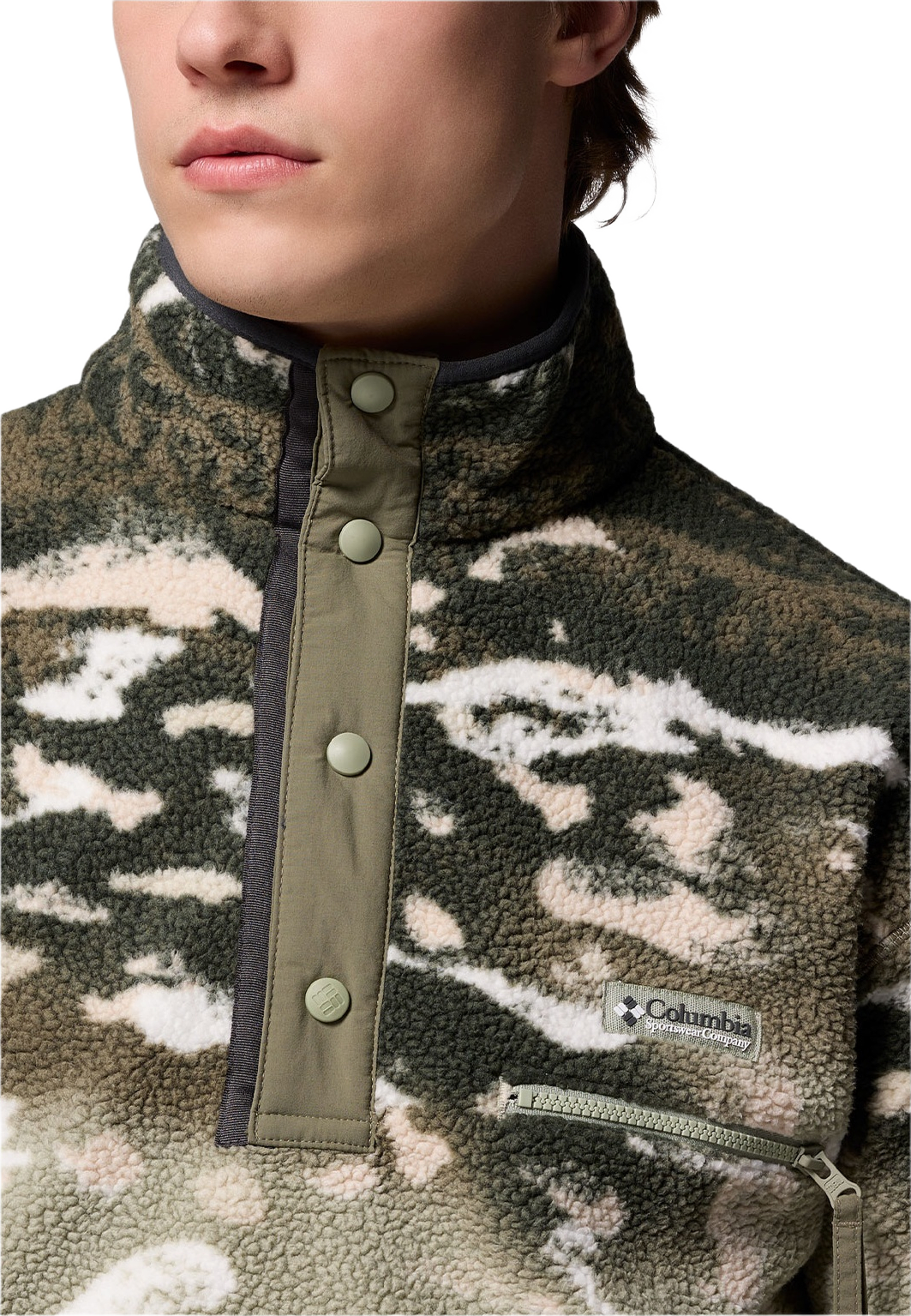 Helvetia™ II Printed Half Snap Fleece, från Columbia, i färgen Safari Sisters.