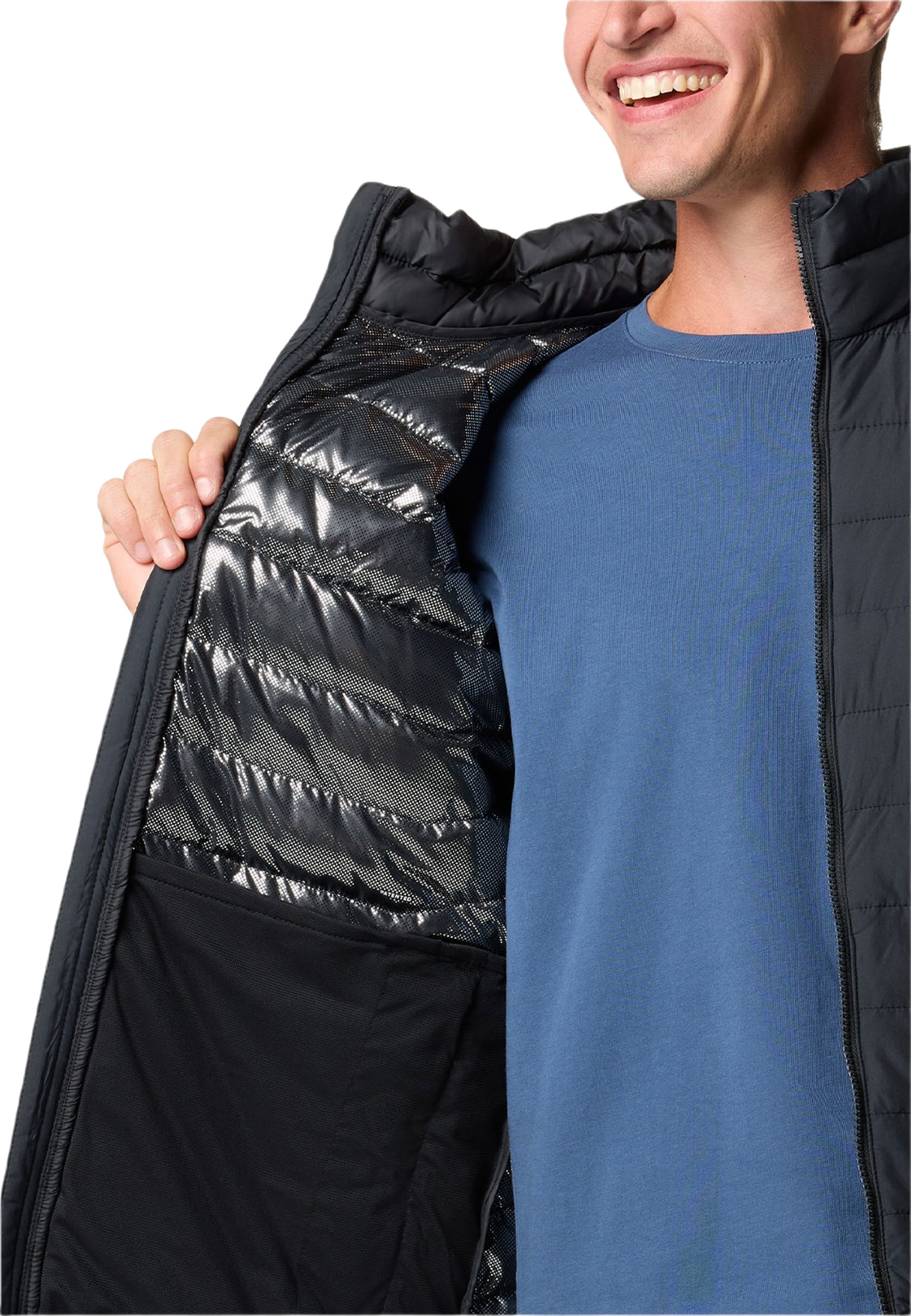 Powder Lite™ II Jacket, från Columbia, i färgen Black.
