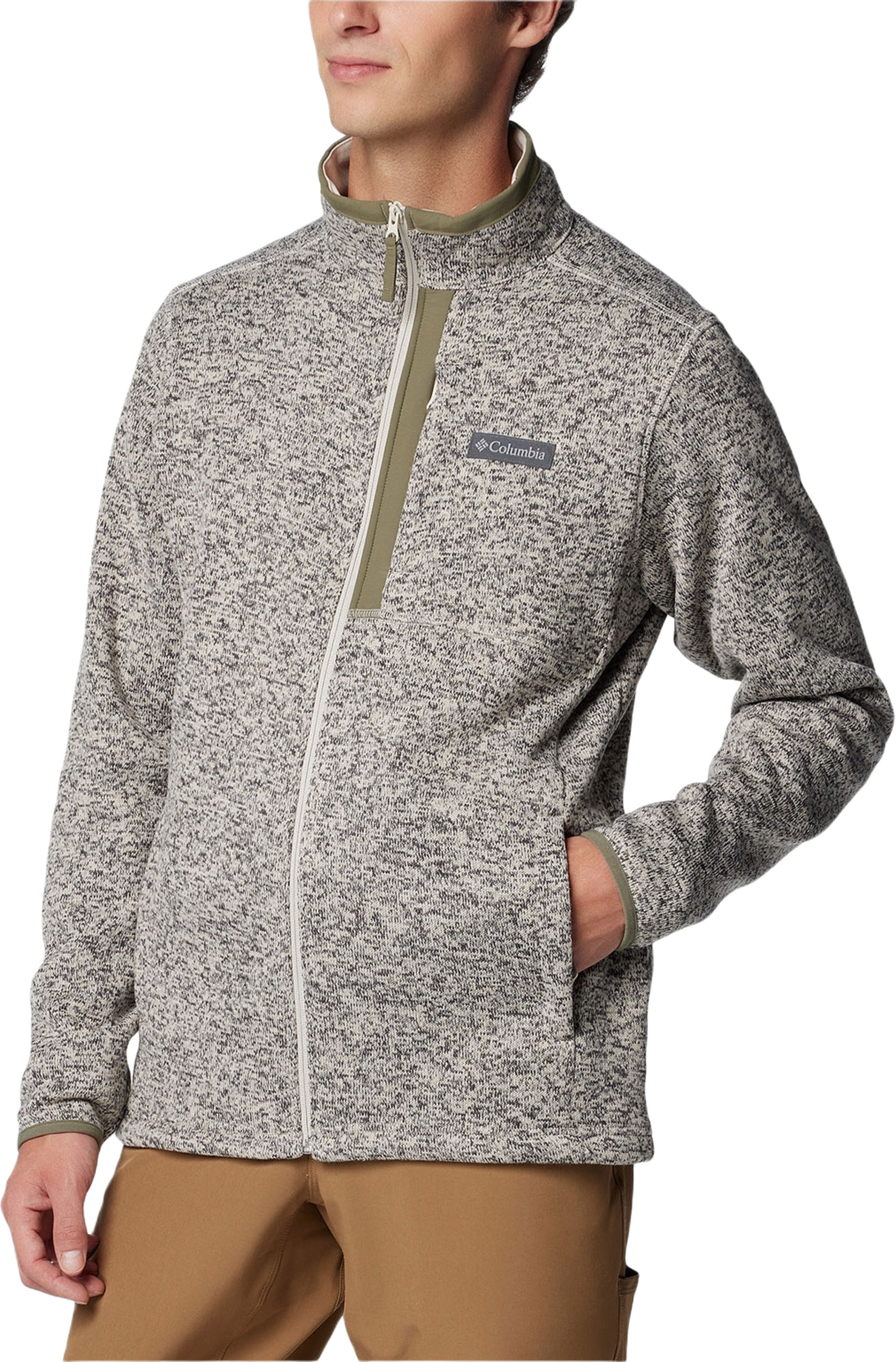Sweater Weather™ Full Zip, från Columbia, i färgen Dark Stone Heat.