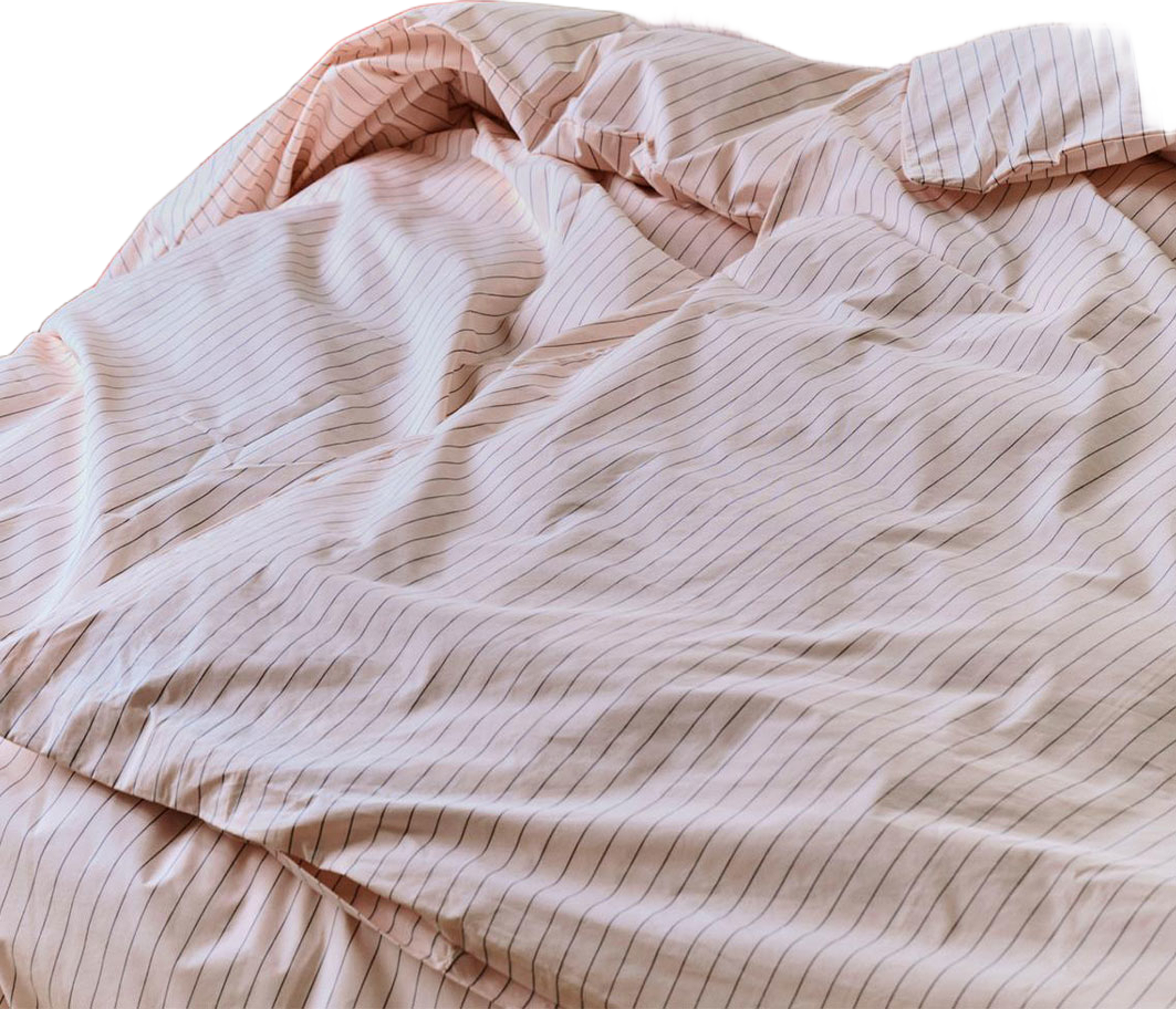 HAY Duvet Fineline, från HAY, i färgen Soft Pink. Klicka för att öppna bilden i stort format