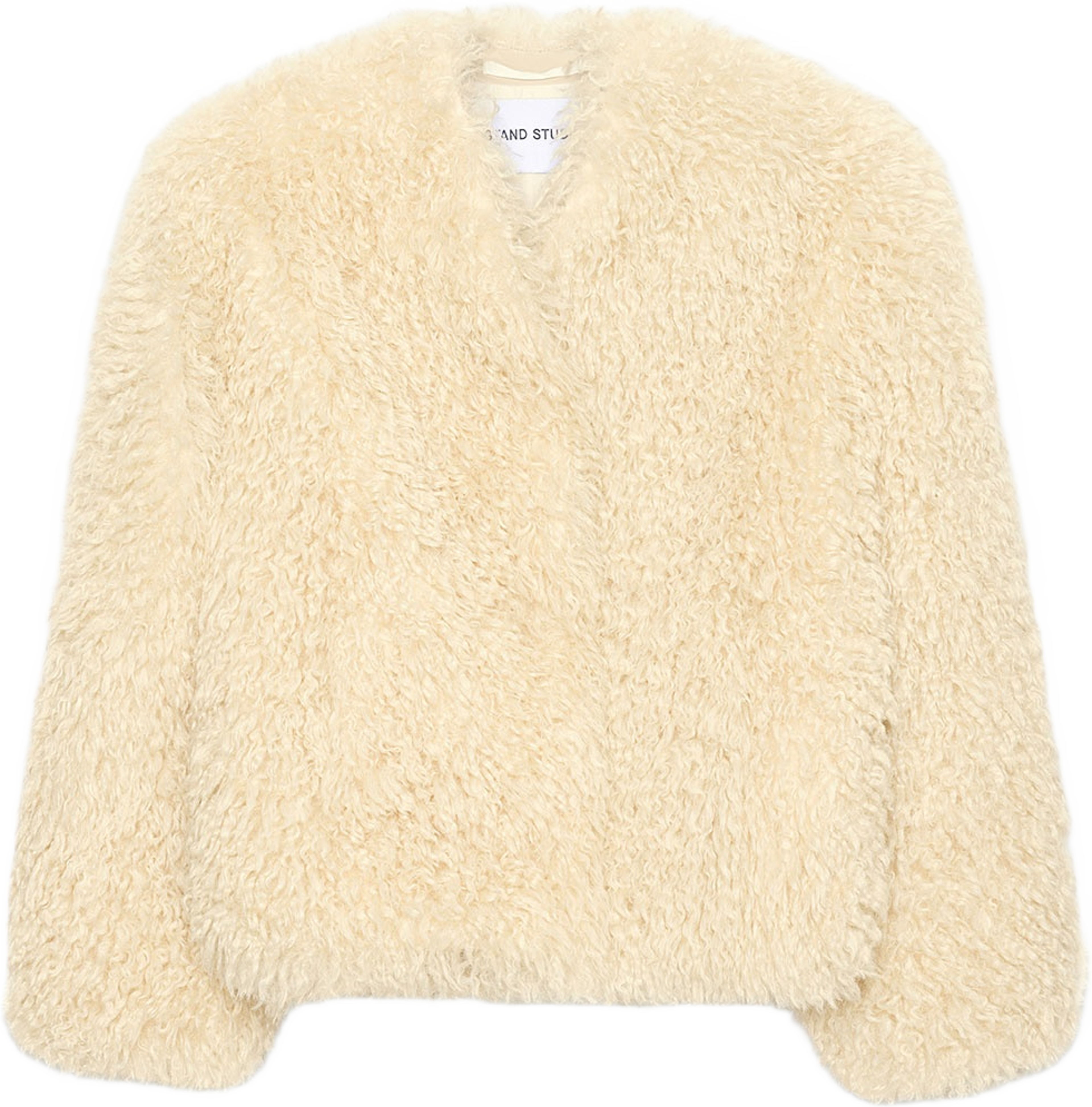 Charlotte Jacket, från STAND STUDIO, i färgen Off White.