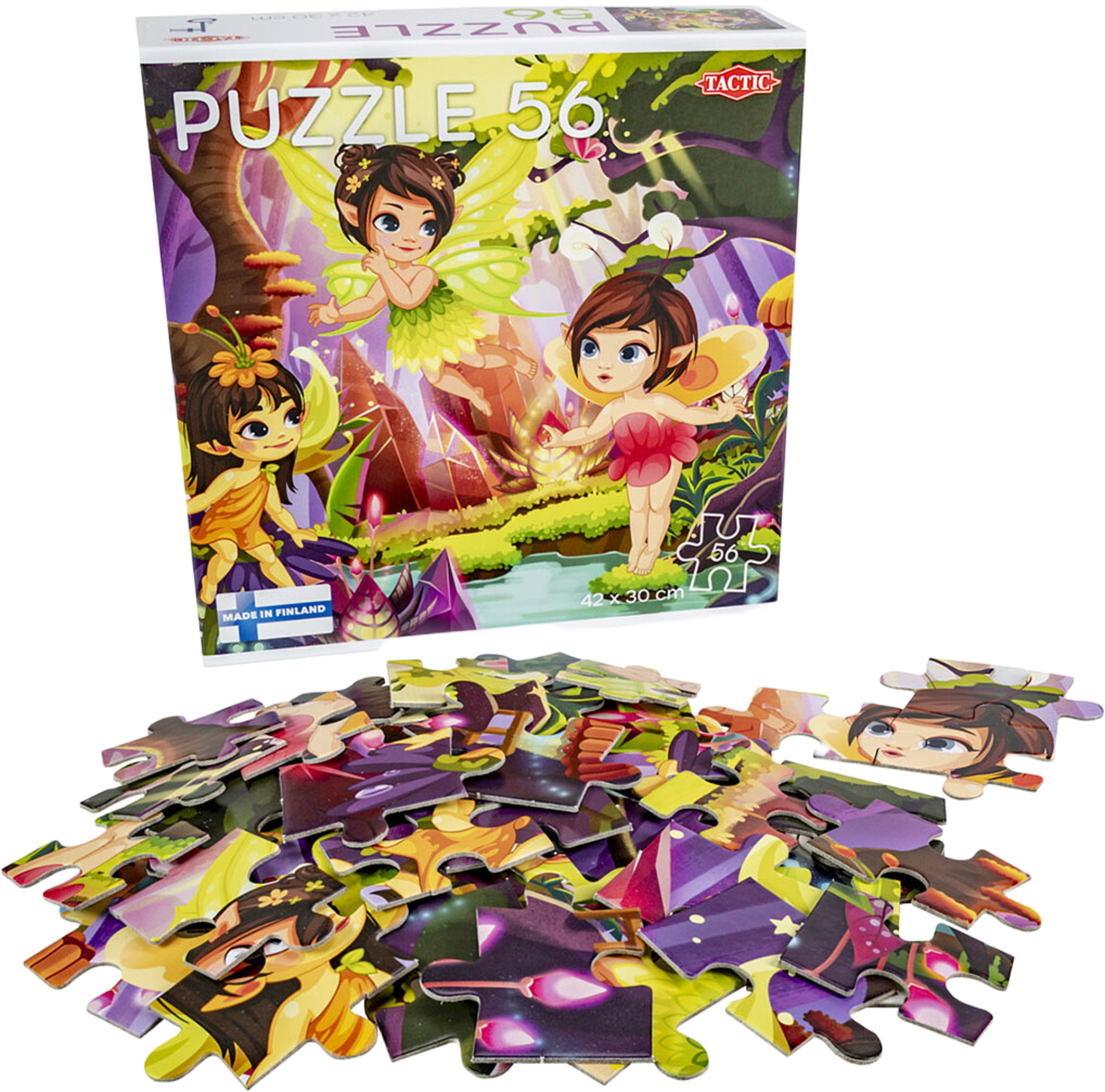 Pussel Älvor 56 bitar