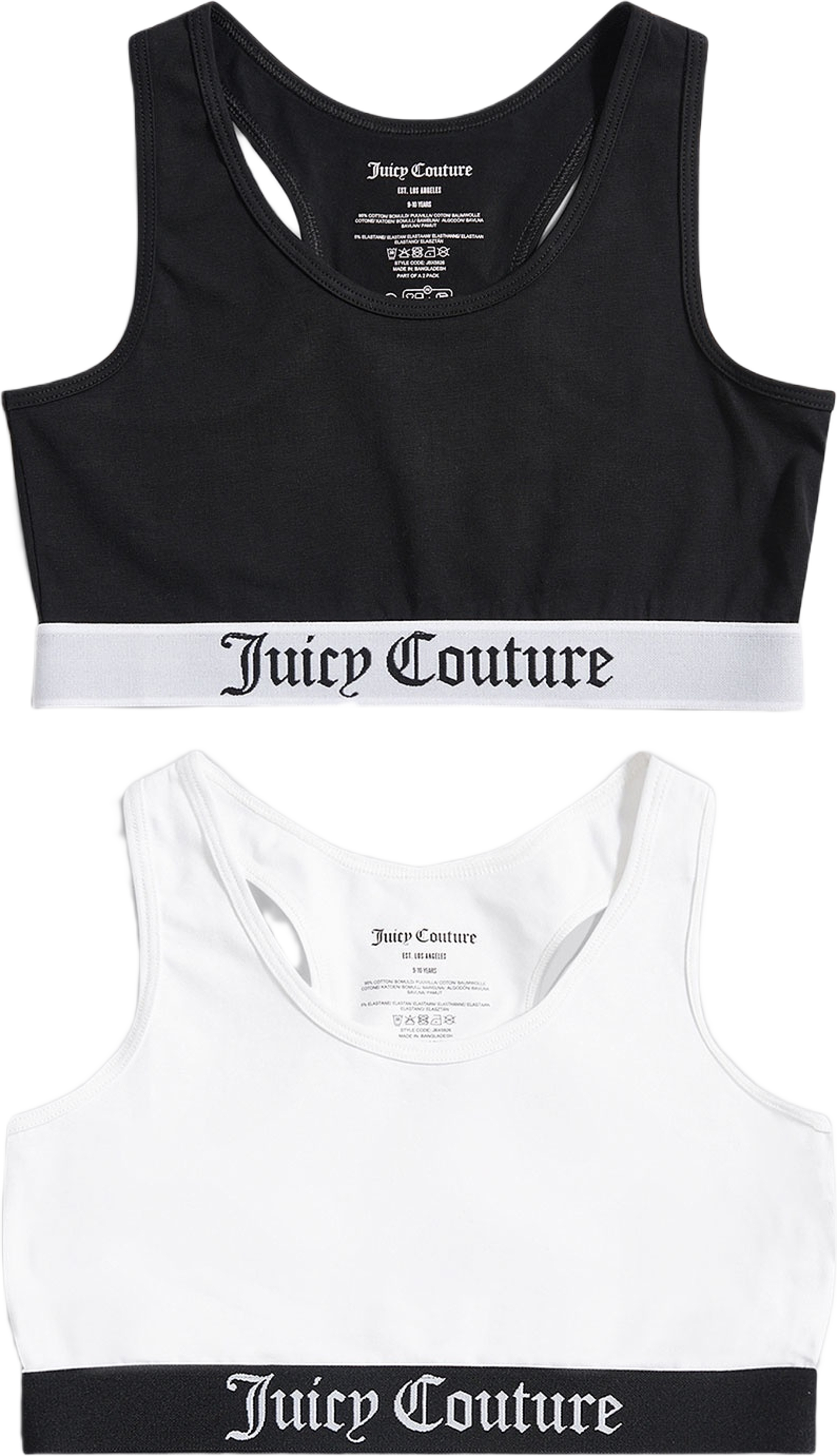 Juicy Crop Top, 2-pack