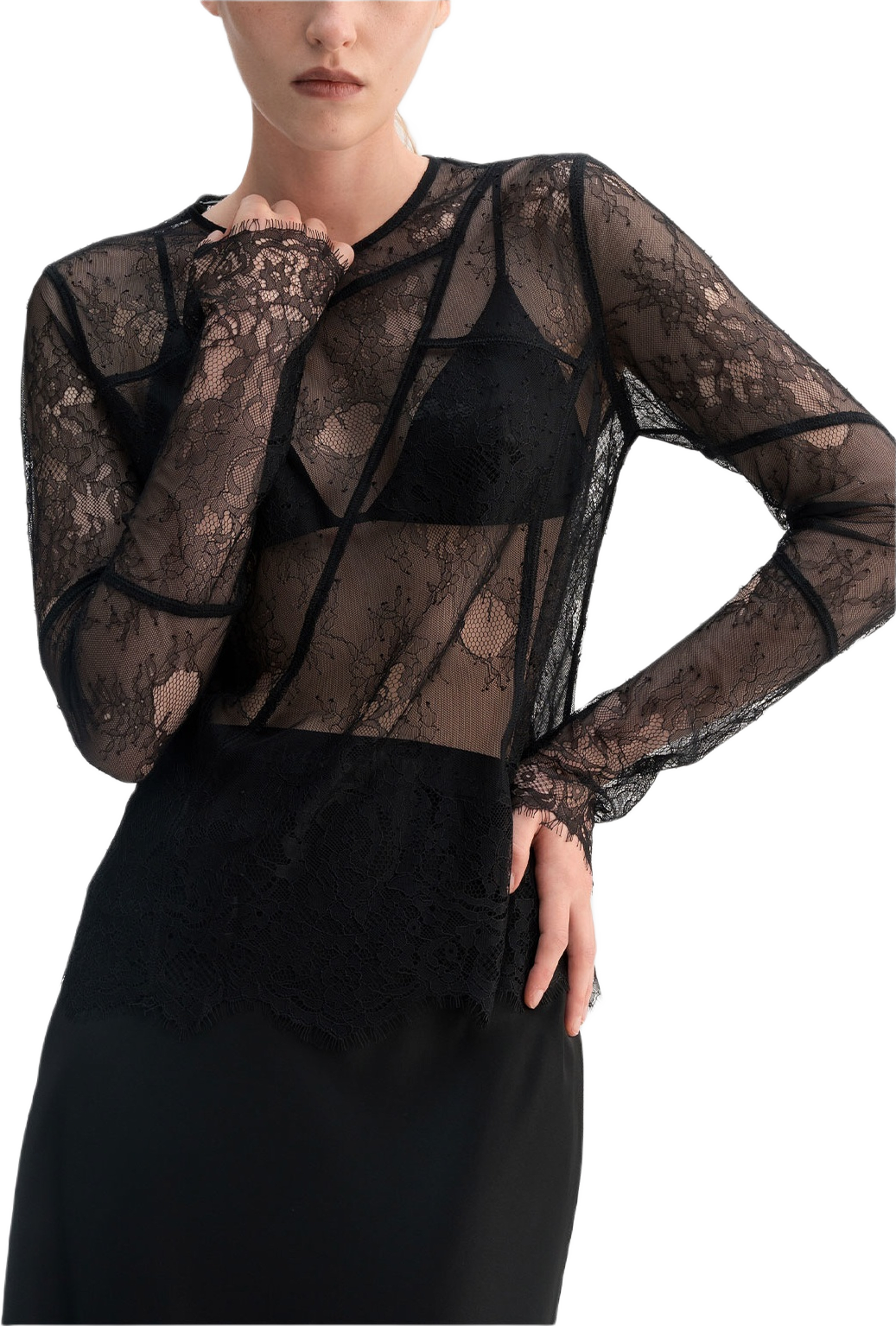 Eden lace blouse