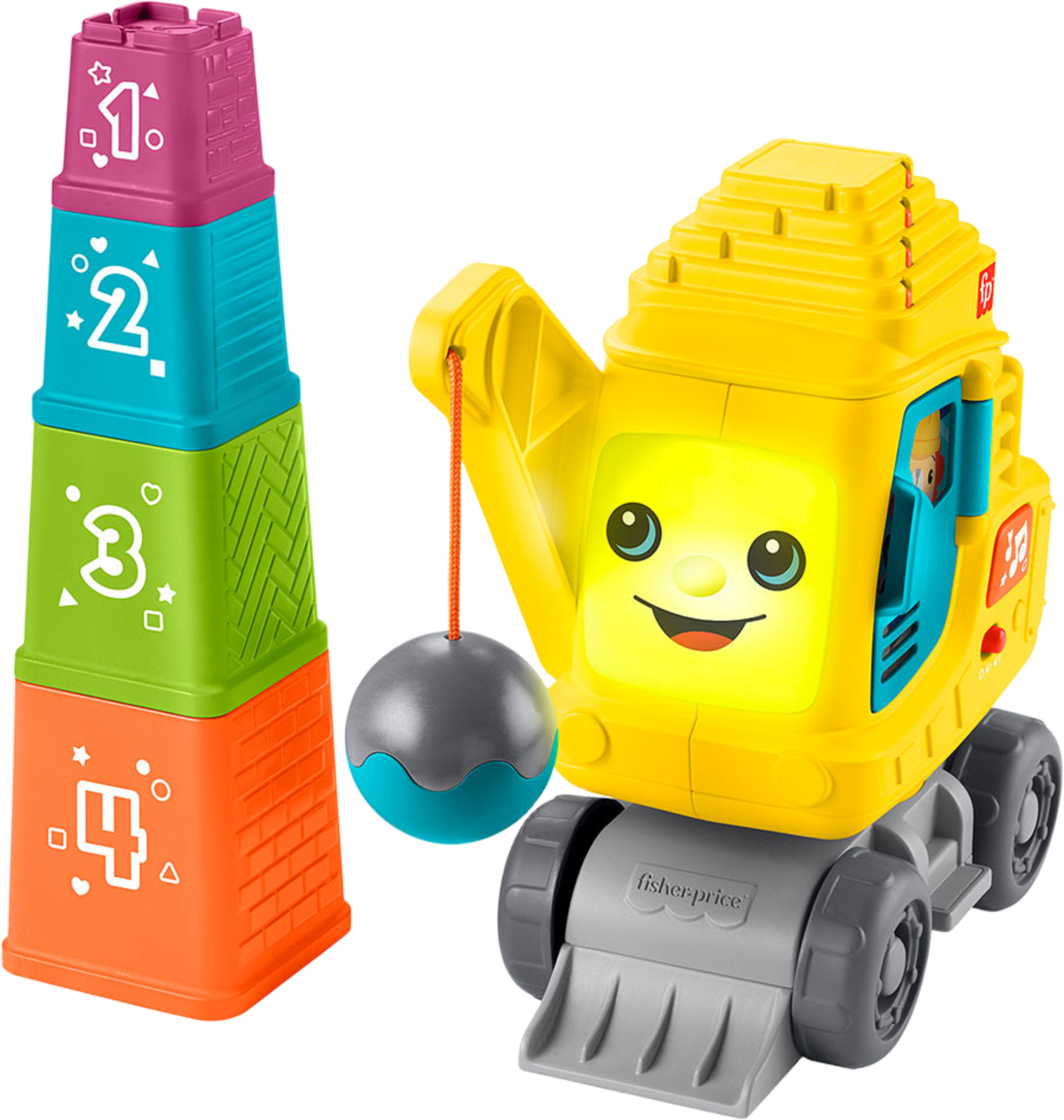 Fisher-Price Count & Stack Crane