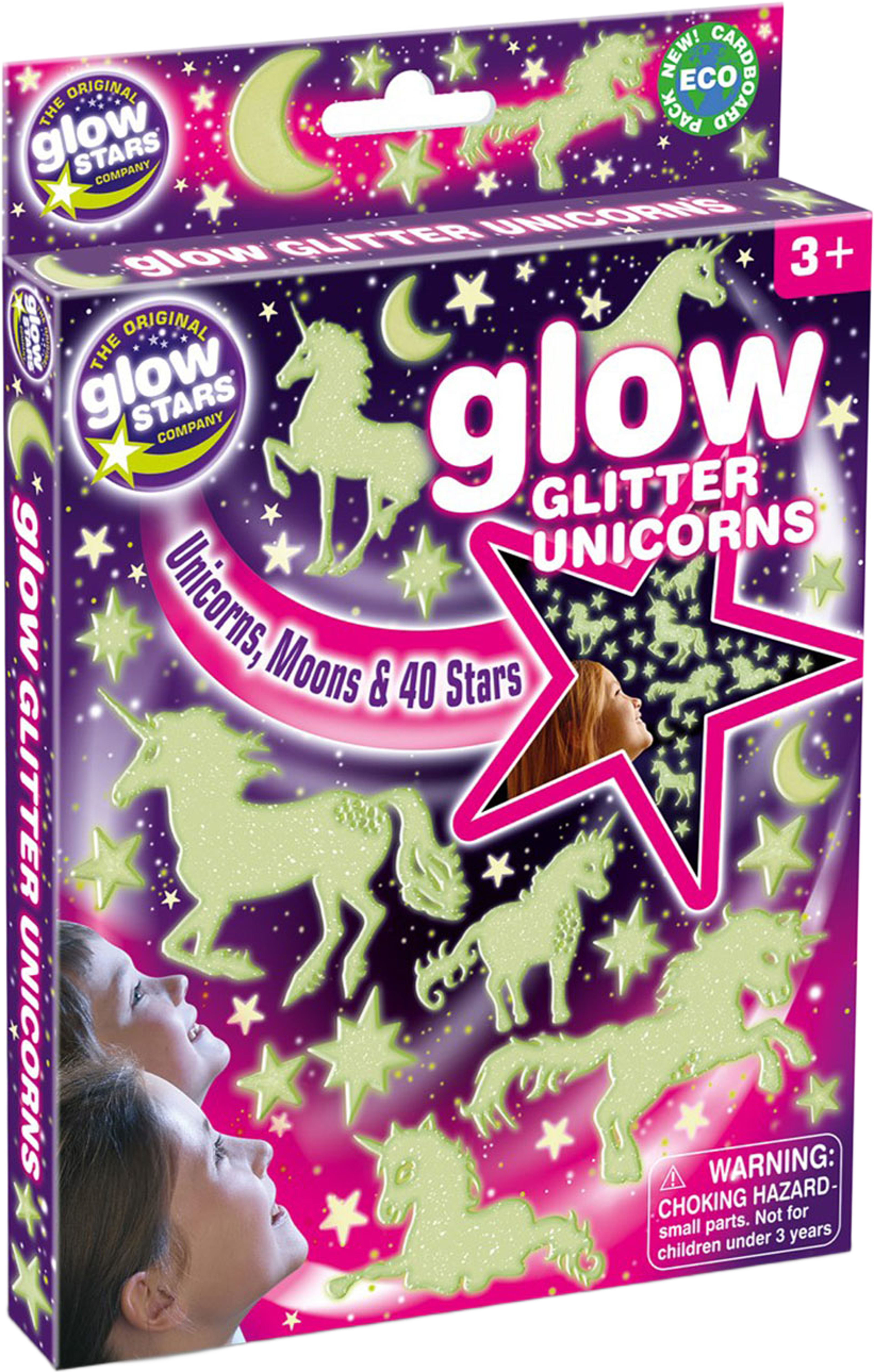 Brainstorm Glow Glitter Unicorns, från Brainstorm.