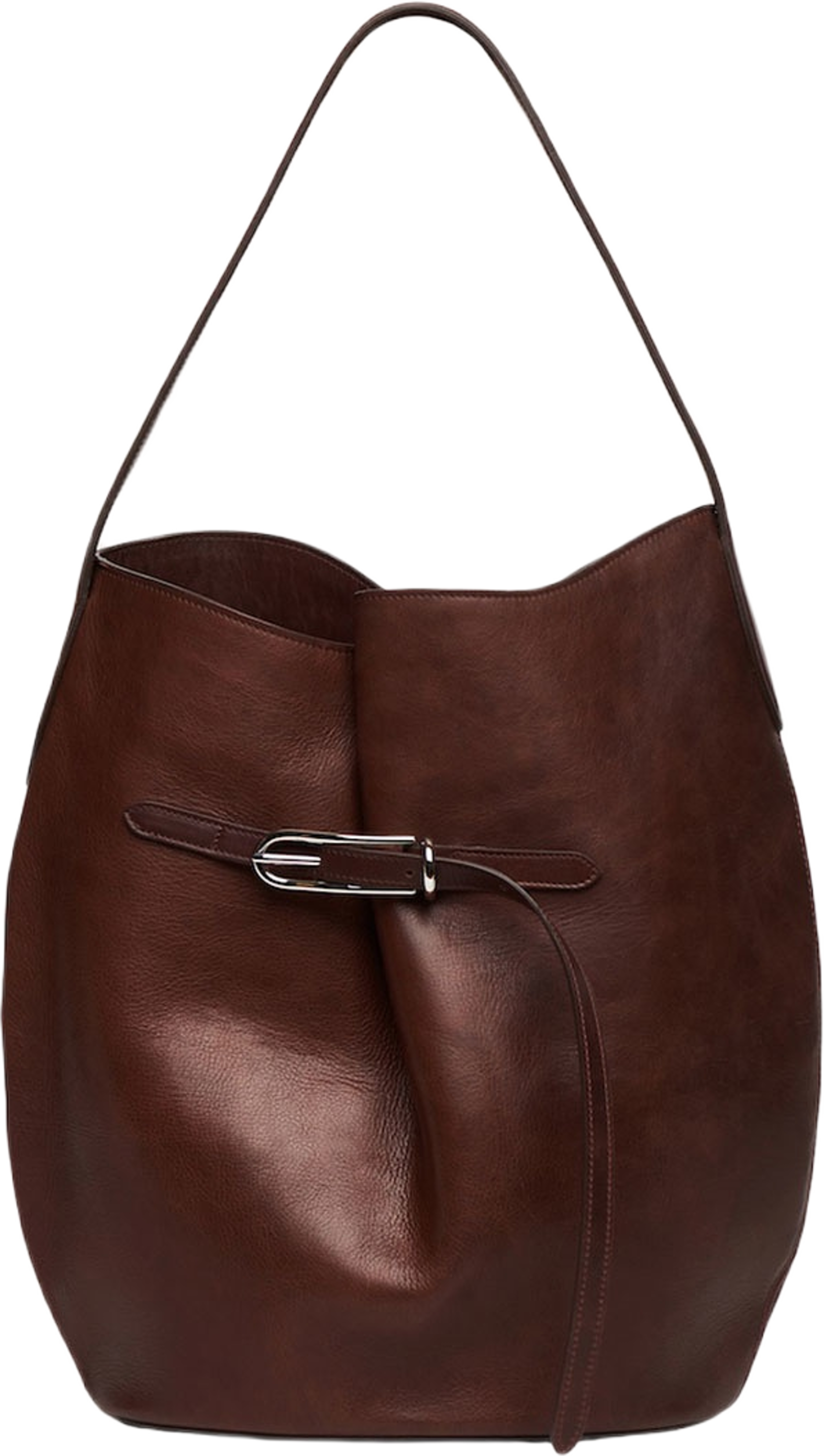Belted Bucket Bag Large