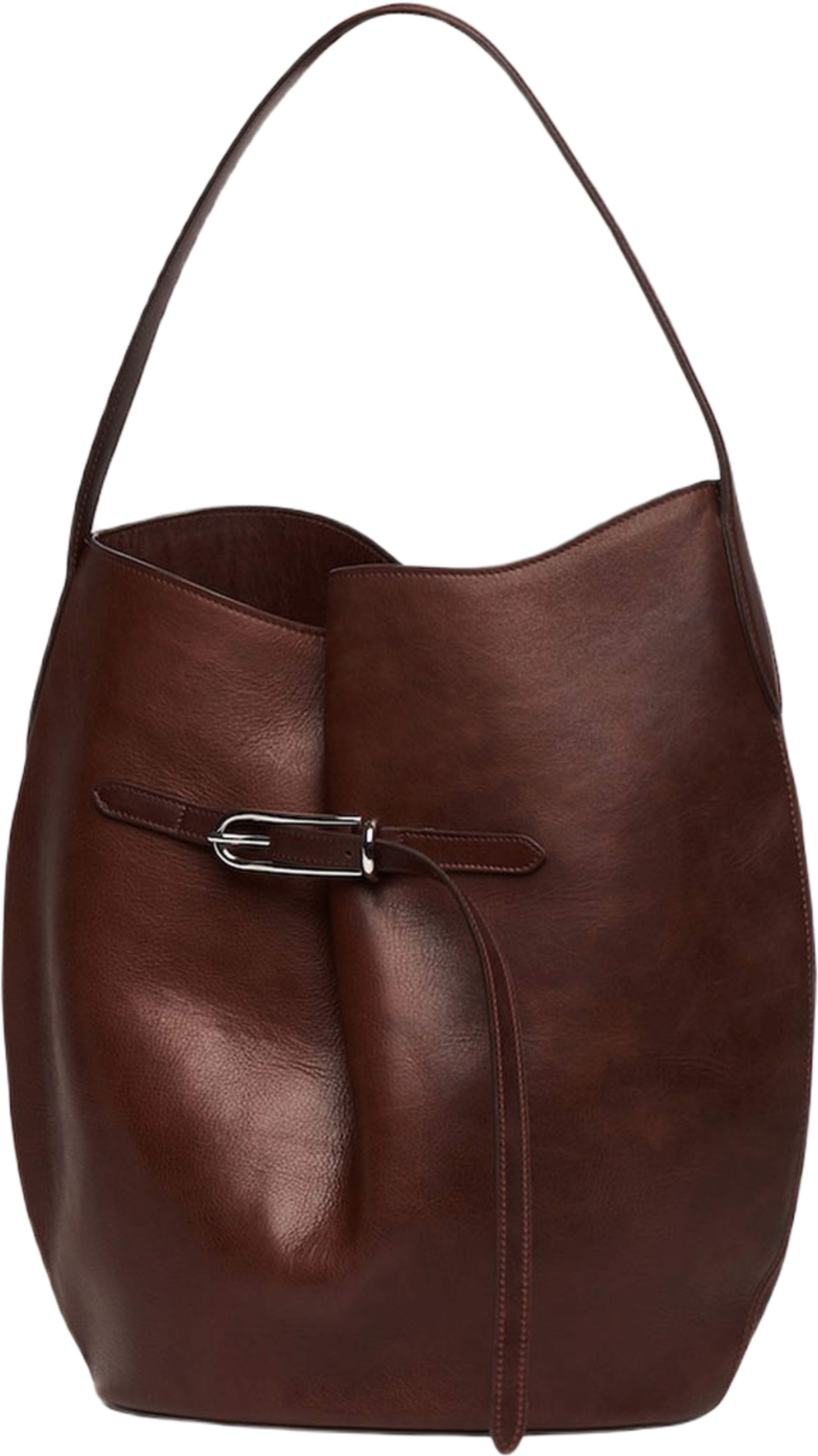 Belted Bucket Bag Large