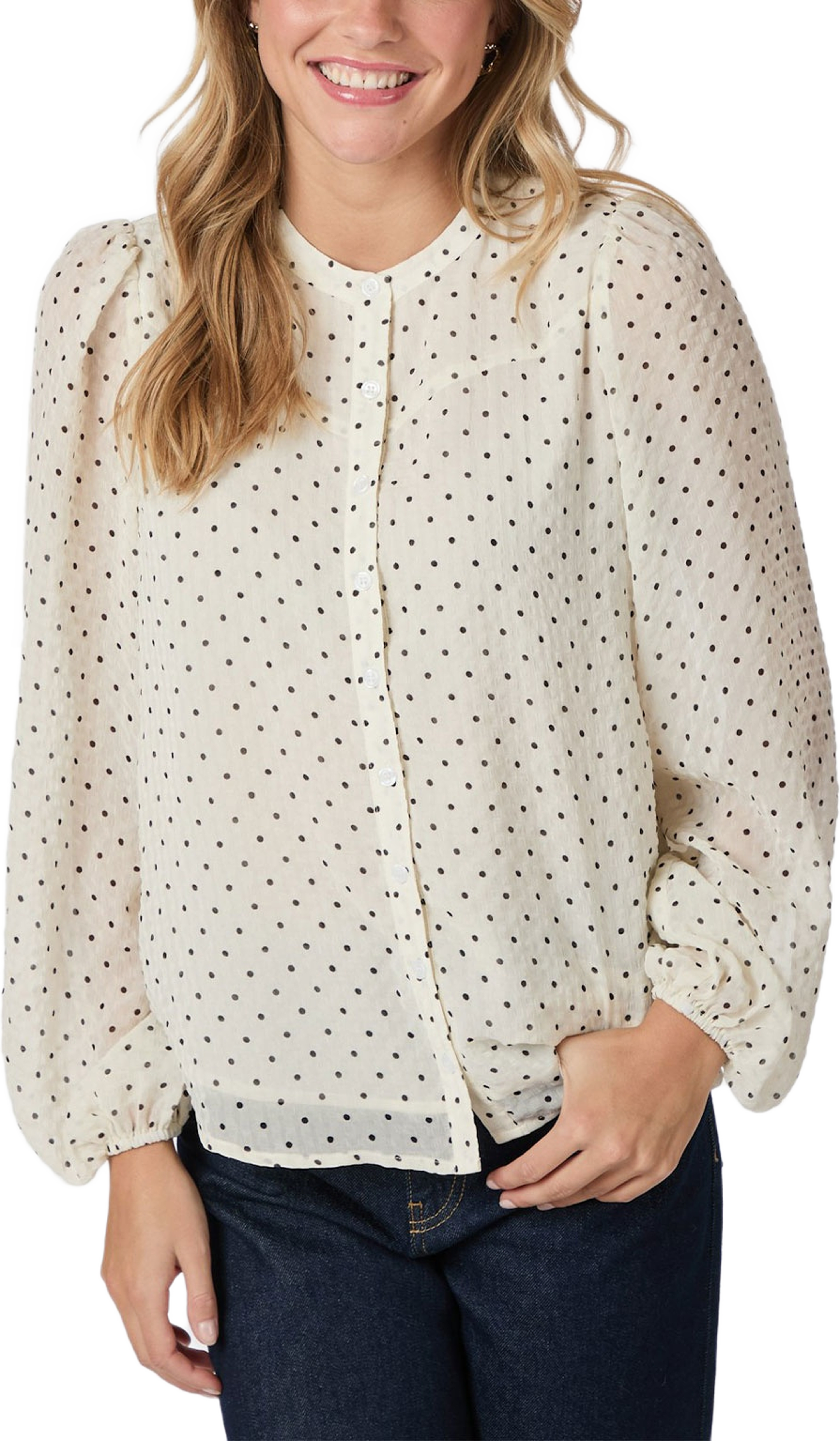 Yrima Dot Blouse