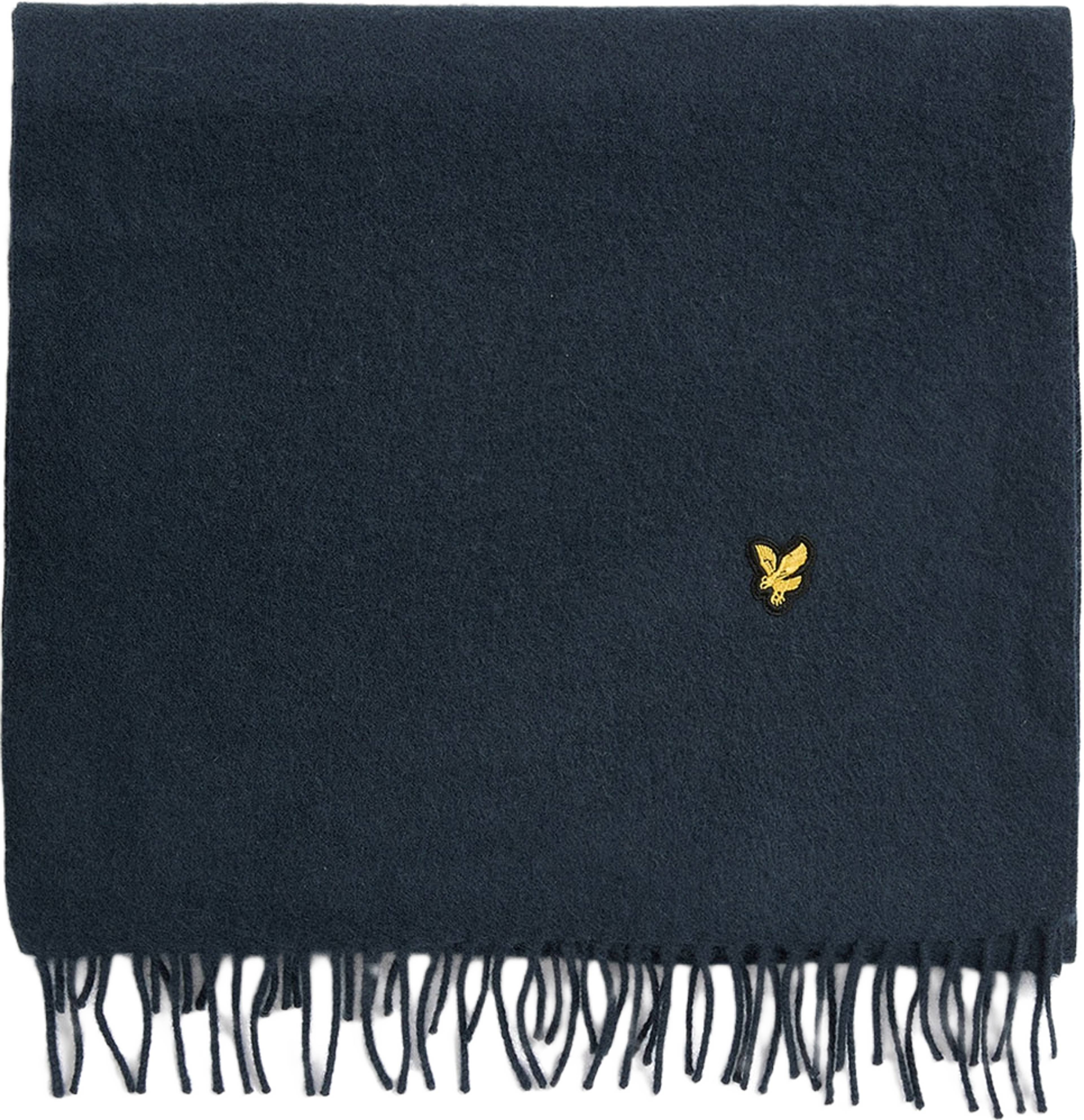 Plain Lambswool Scarf, från Lyle & Scott, i färgen Dark Navy.