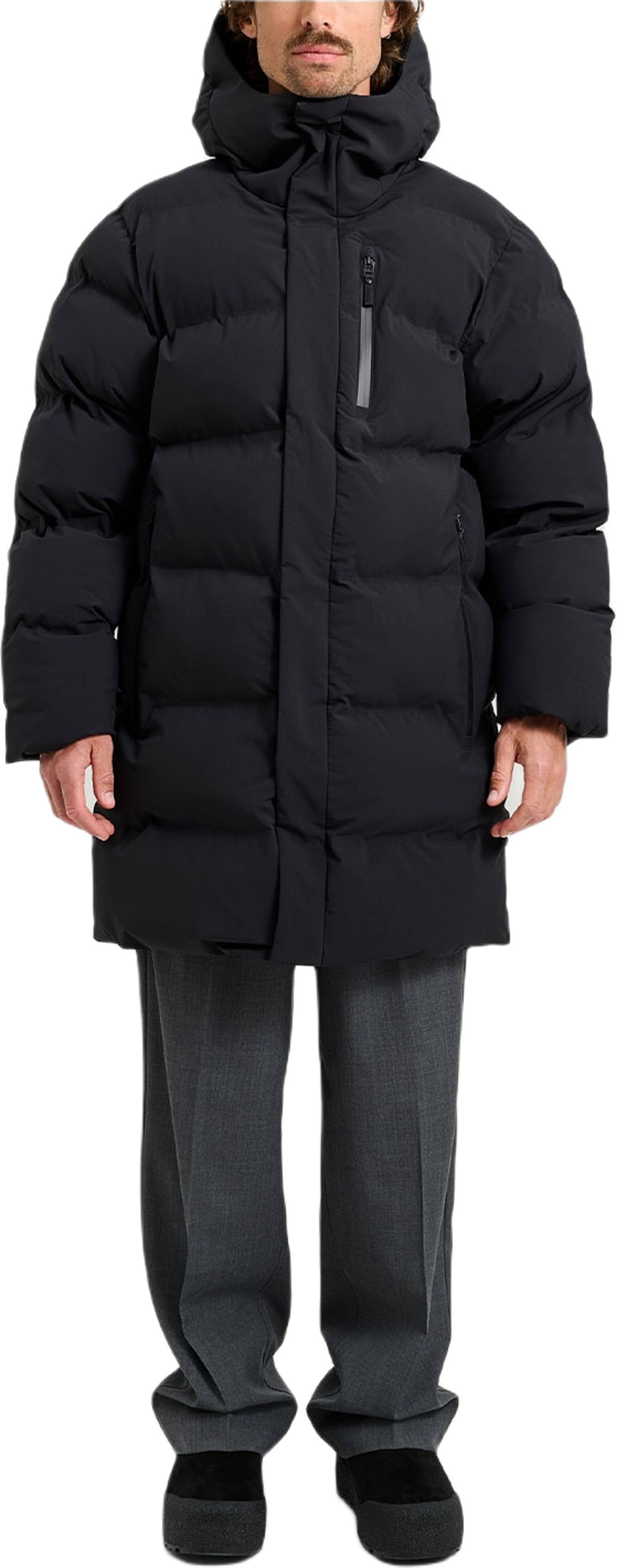 Brick Puffer Parka, från Tretorn, i färgen Black. Klicka för att öppna bilden i stort format
