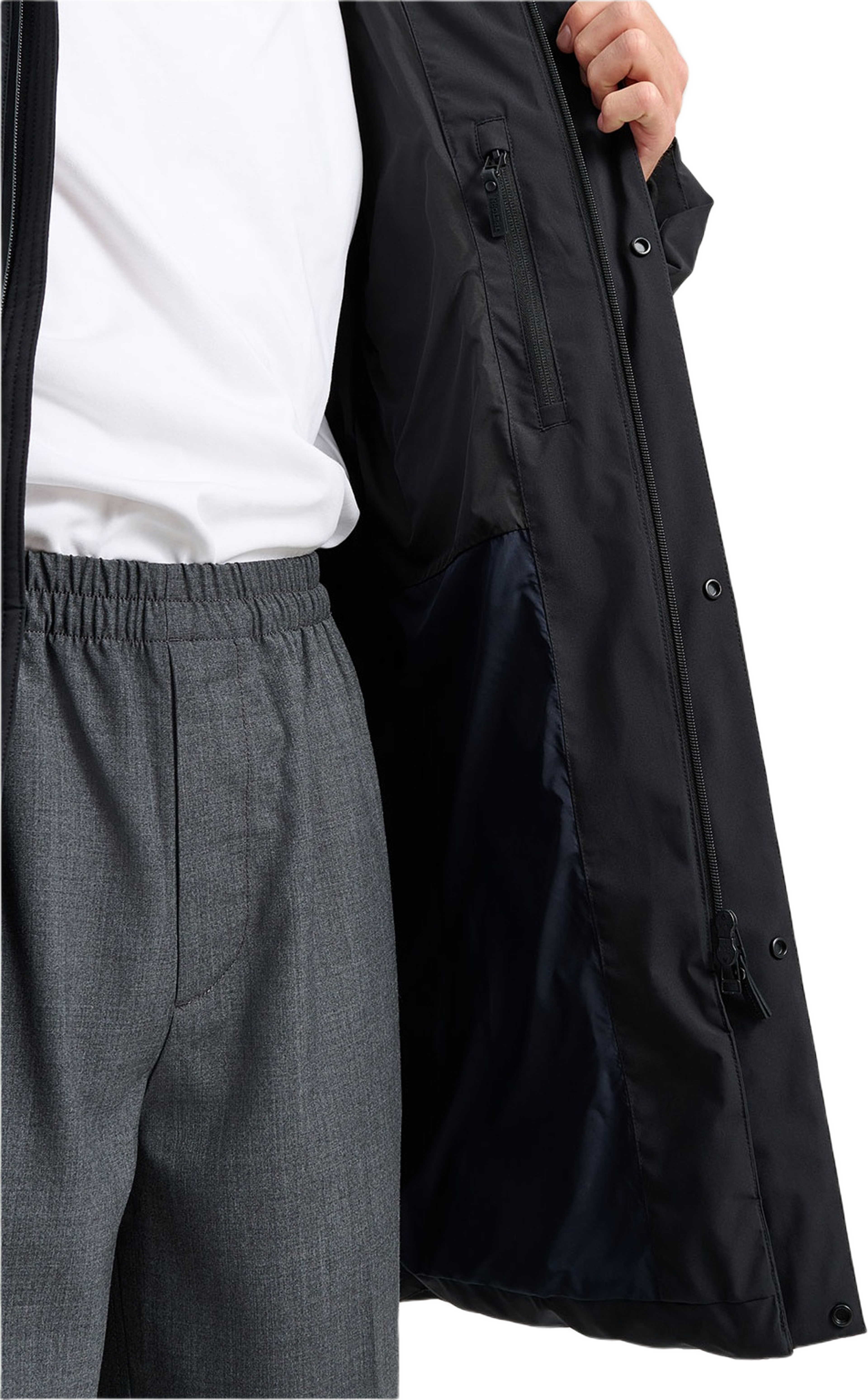 Brick Puffer Parka, från Tretorn, i färgen Black. Klicka för att öppna bilden i stort format