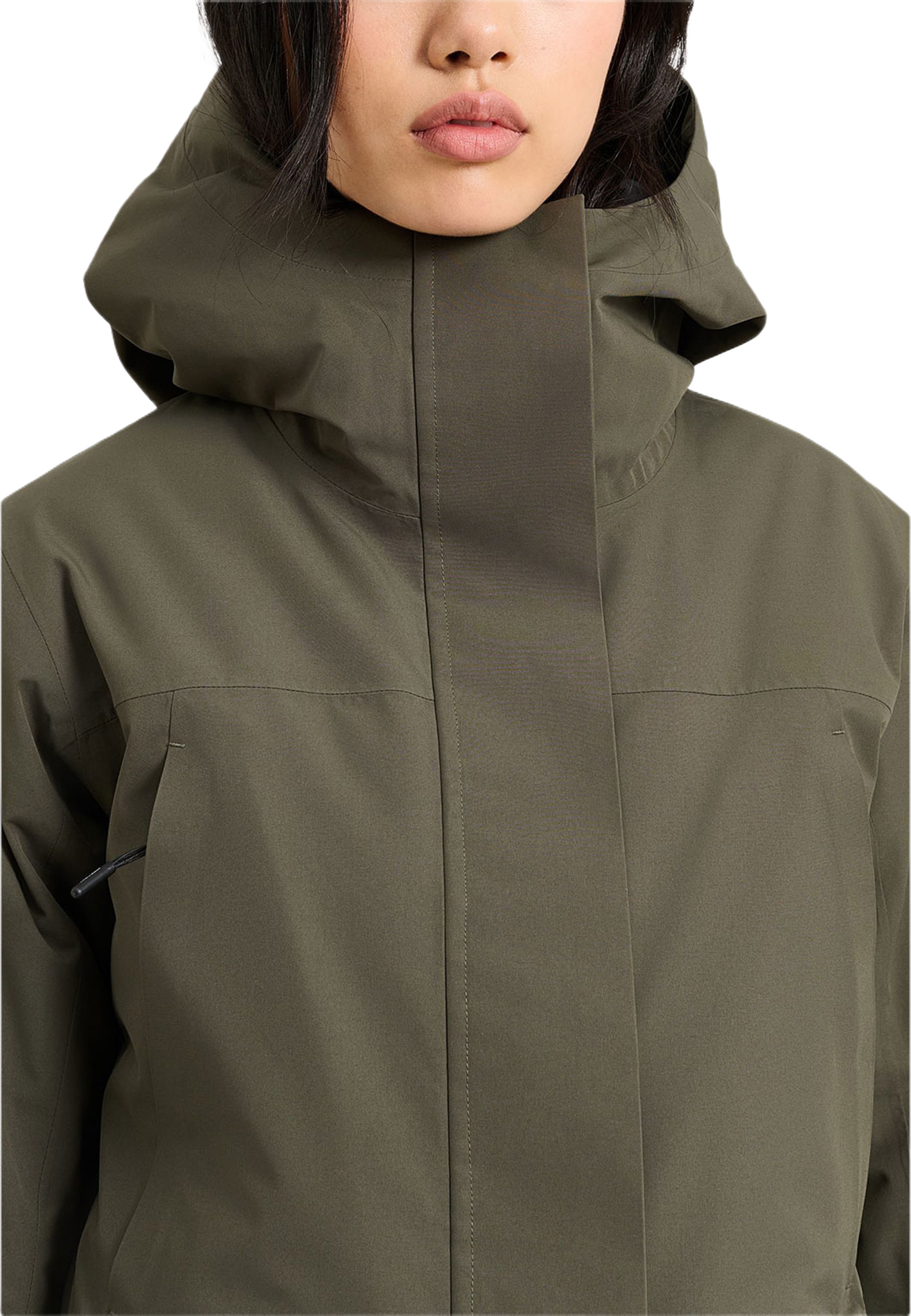 Haze Insulated Parka, från Tretorn, i färgen Beluga. Klicka för att öppna bilden i stort format