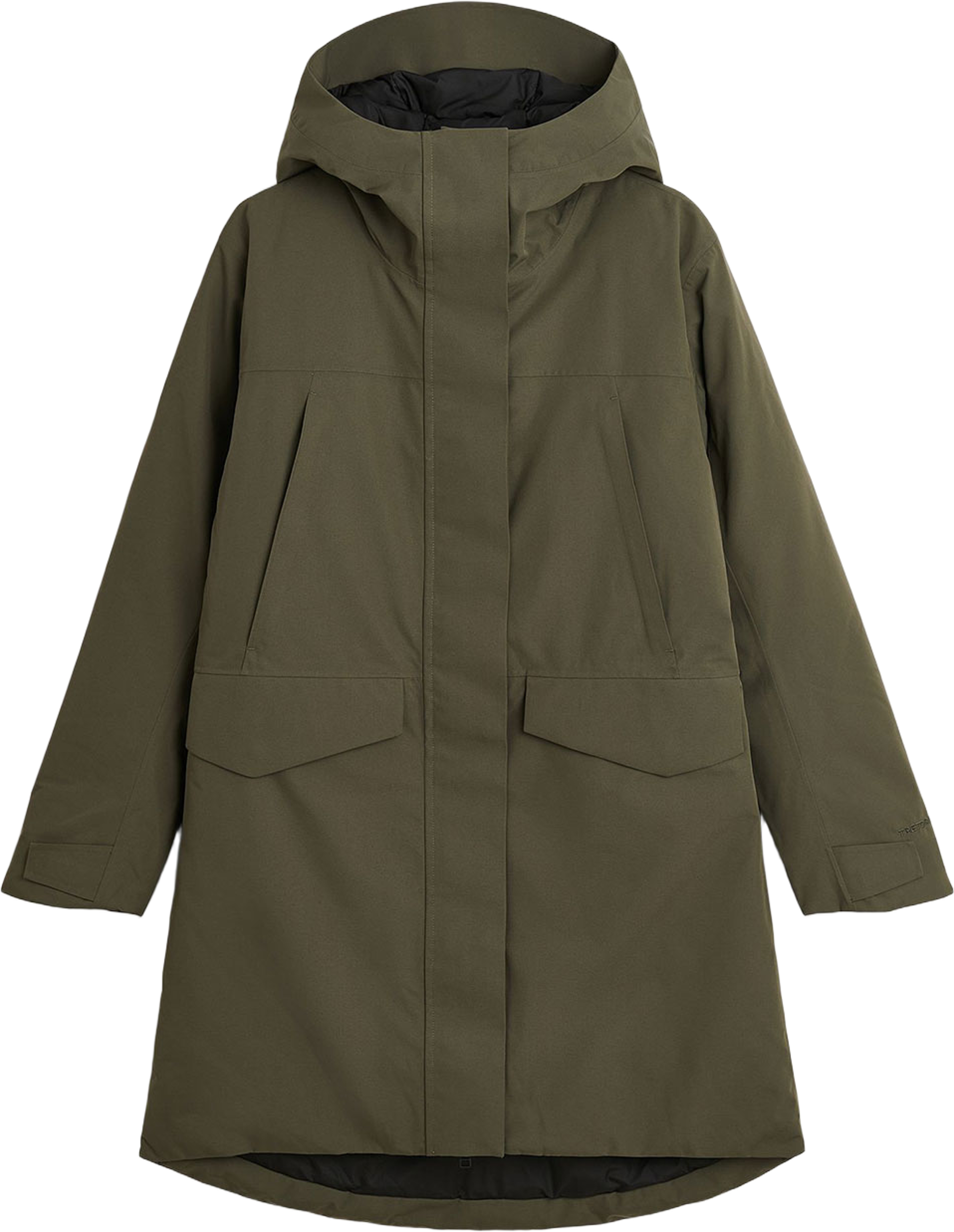 Haze Insulated Parka, från Tretorn, i färgen Beluga. Klicka för att öppna bilden i stort format