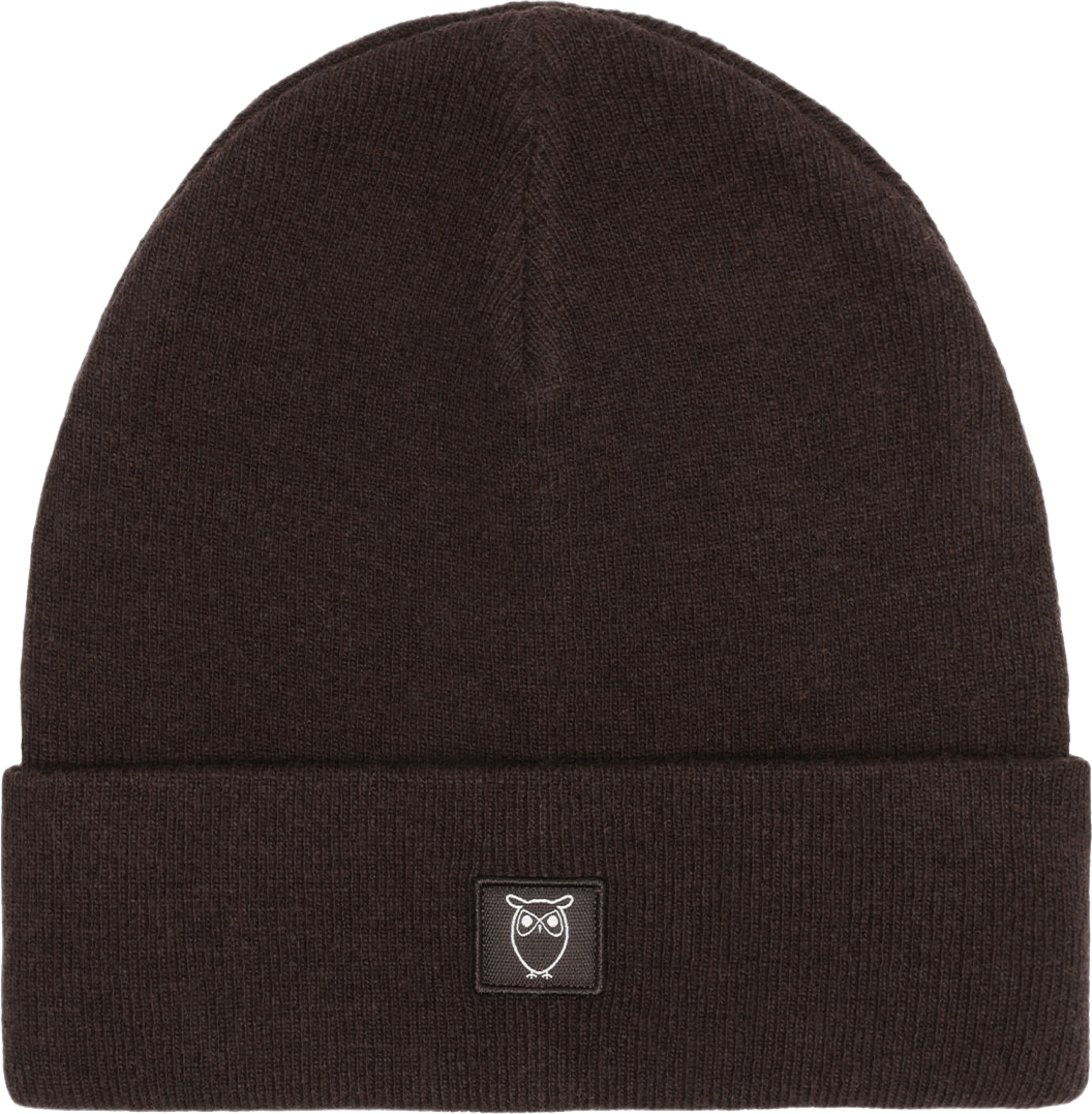 Mössa Organic Wool, från Knowledge Cotton Apparel, i färgen Chocolate Torte. Klicka för att öppna bilden i stort format